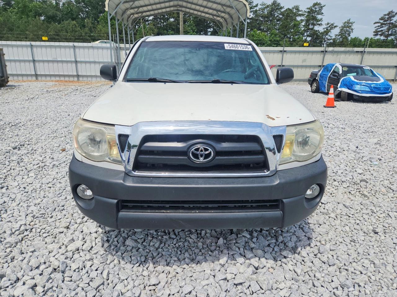 2006 Toyota Tacoma Base White vin: 5TENX22N36Z211837