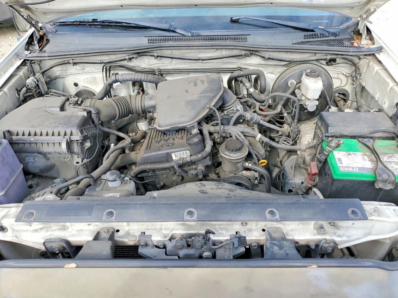 2007 Toyota Tacoma Base White vin: 5TENX22N37Z394805