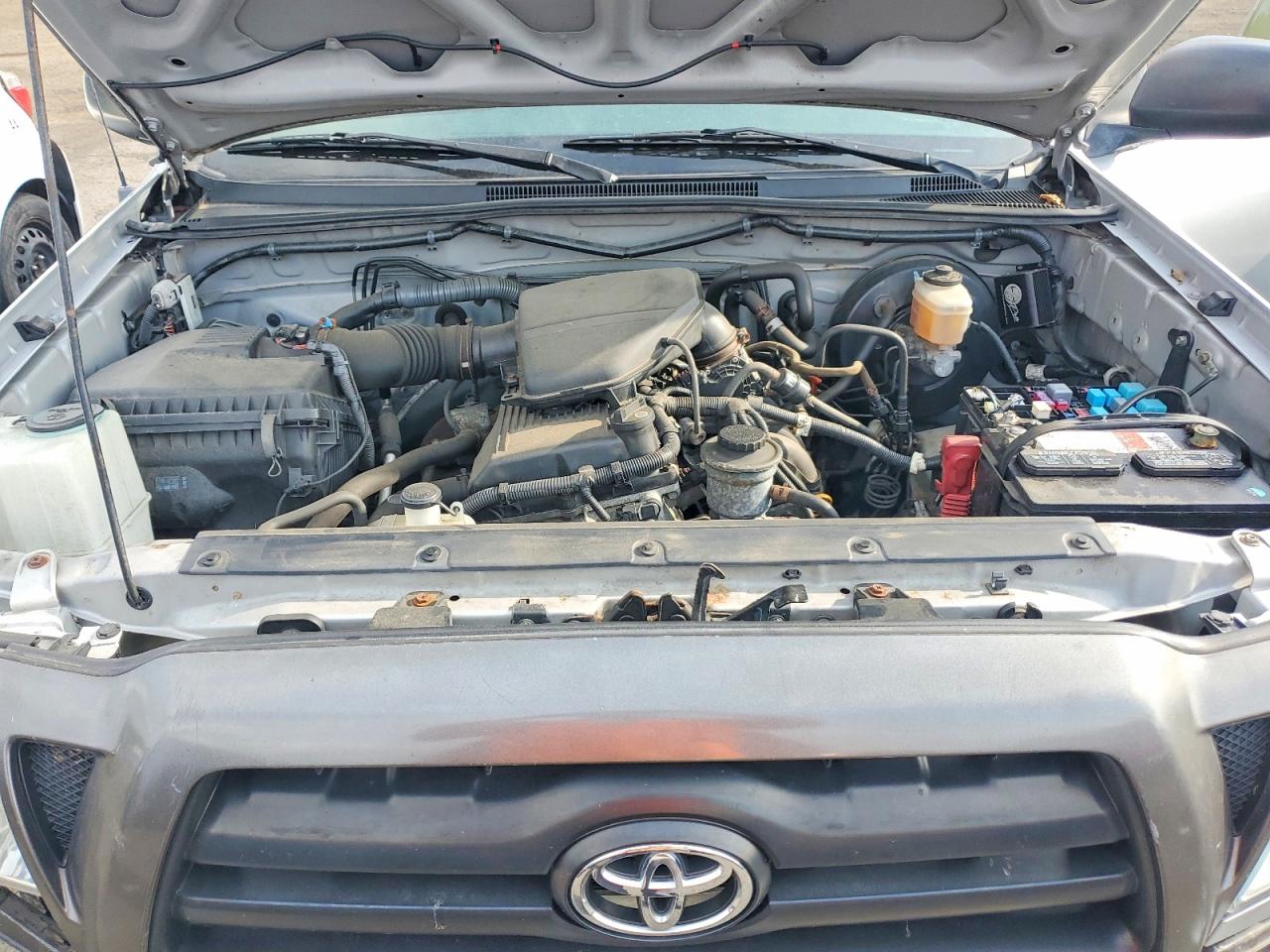 2007 Toyota Tacoma Base Silver vin: 5TENX22N37Z464254