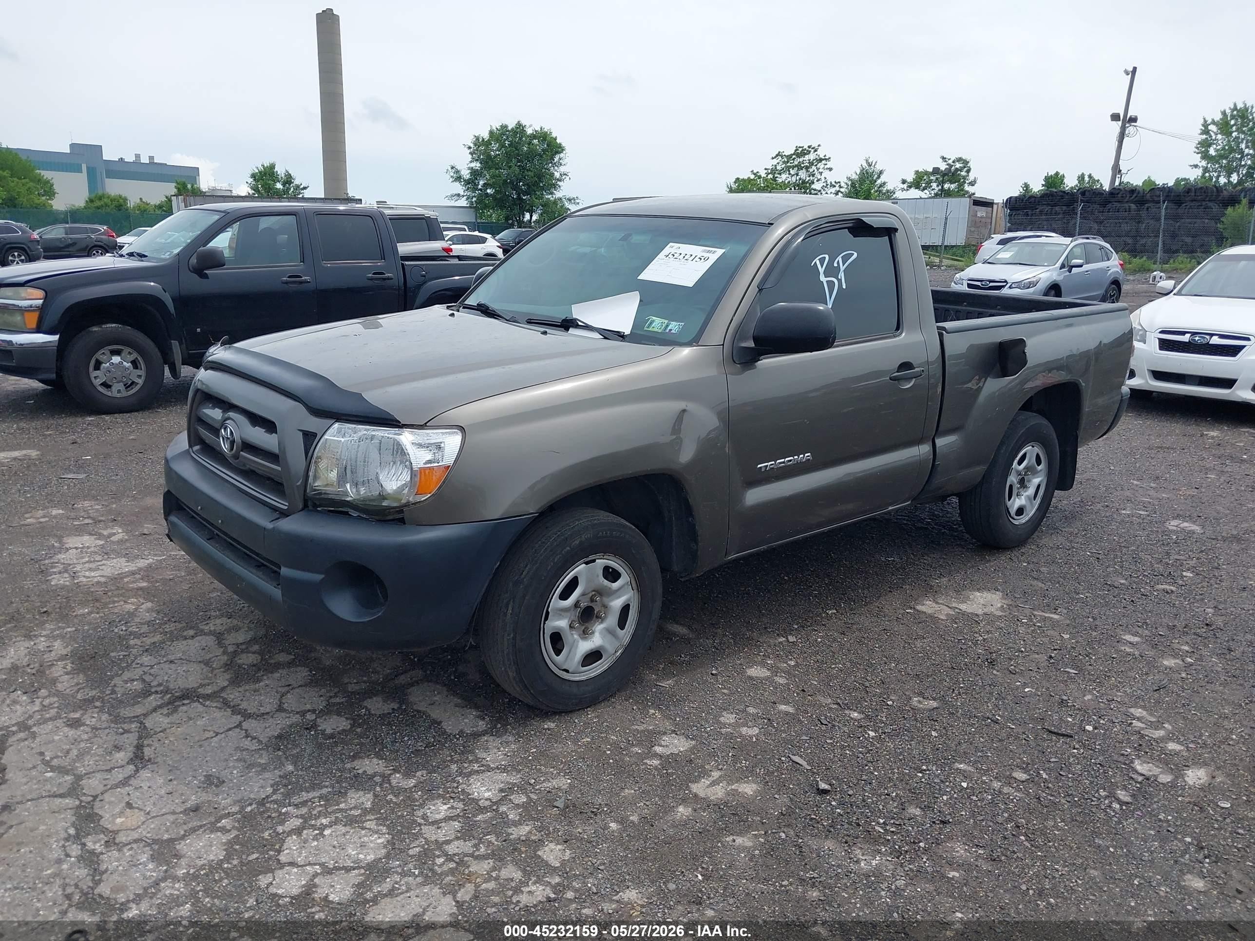 2009 Toyota Tacoma   Green vin: 5TENX22N39Z626645