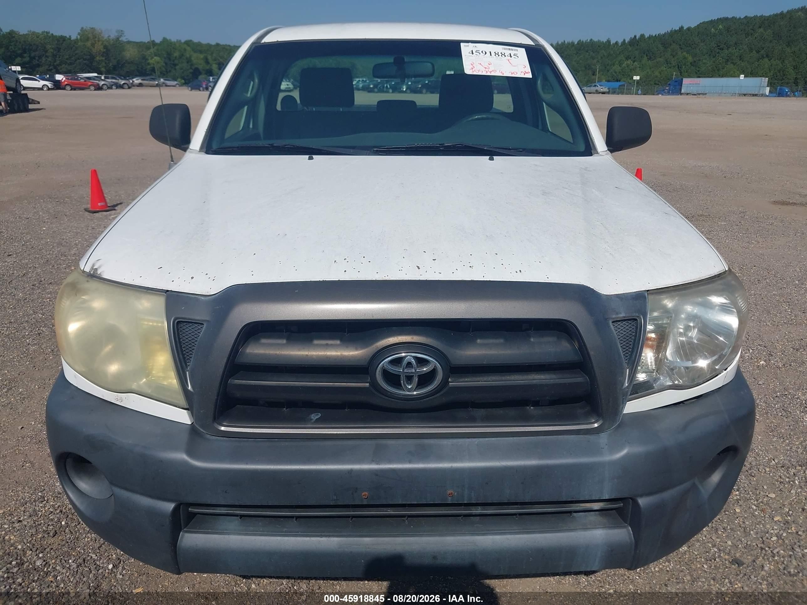 2006 Toyota Tacoma   Белый vin: 5TENX22N46Z171977