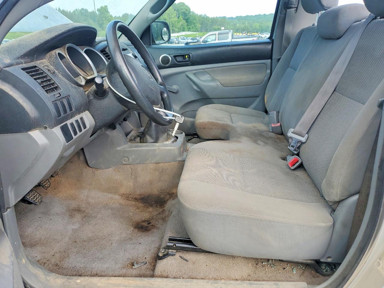 2008 Toyota Tacoma Silver vin: 5TENX22N48Z514547