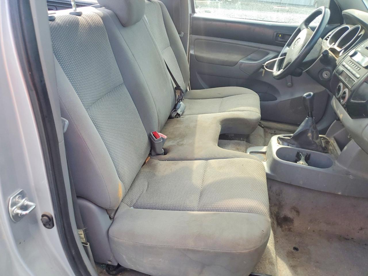 2008 Toyota Tacoma Silver vin: 5TENX22N48Z514547