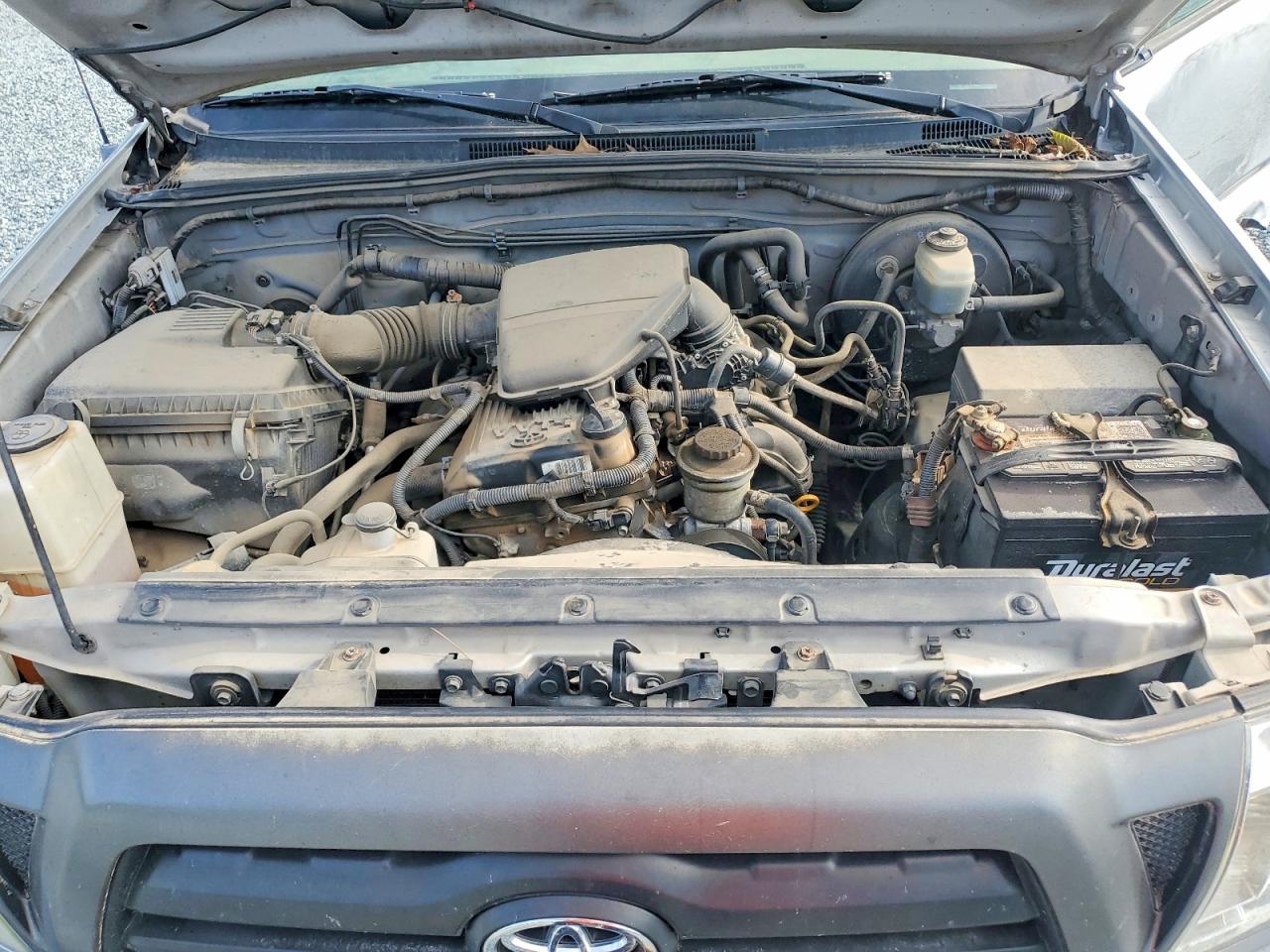 2008 Toyota Tacoma Silver vin: 5TENX22N48Z514547