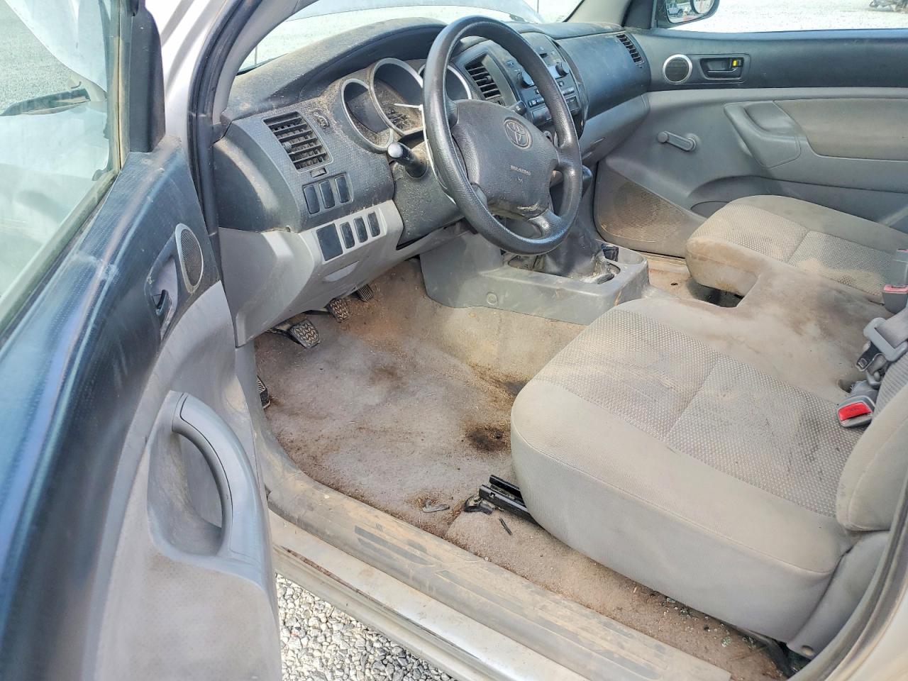 2008 Toyota Tacoma Silver vin: 5TENX22N48Z514547