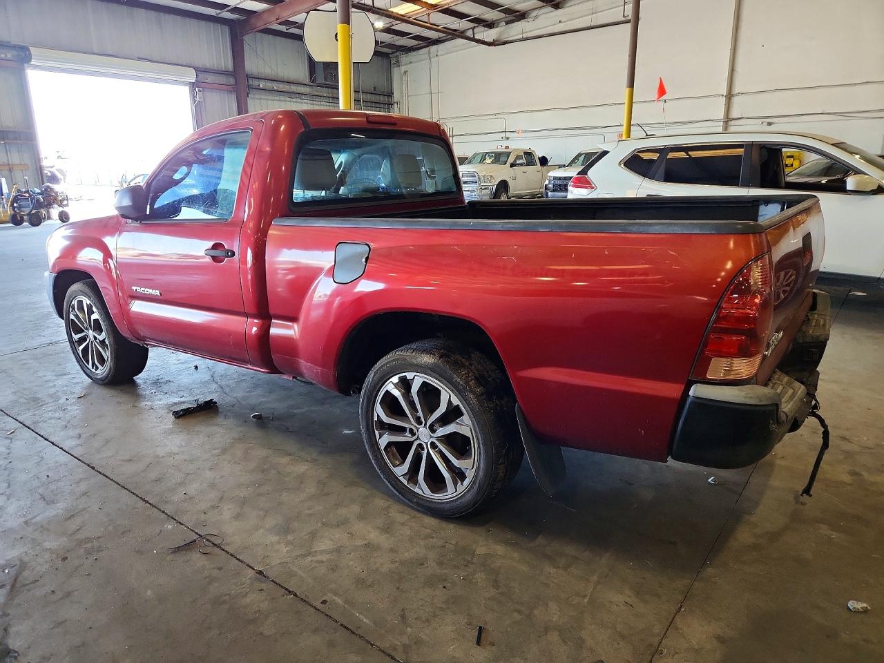 2005 Toyota Tacoma Base Красный vin: 5TENX22N55Z079646