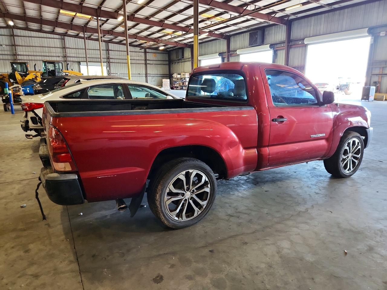 2005 Toyota Tacoma Base Красный vin: 5TENX22N55Z079646