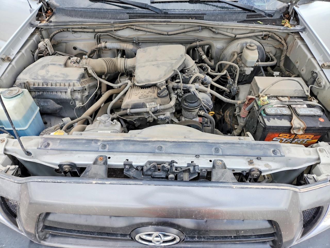 2007 Toyota Tacoma Base Silver vin: 5TENX22N67Z392658