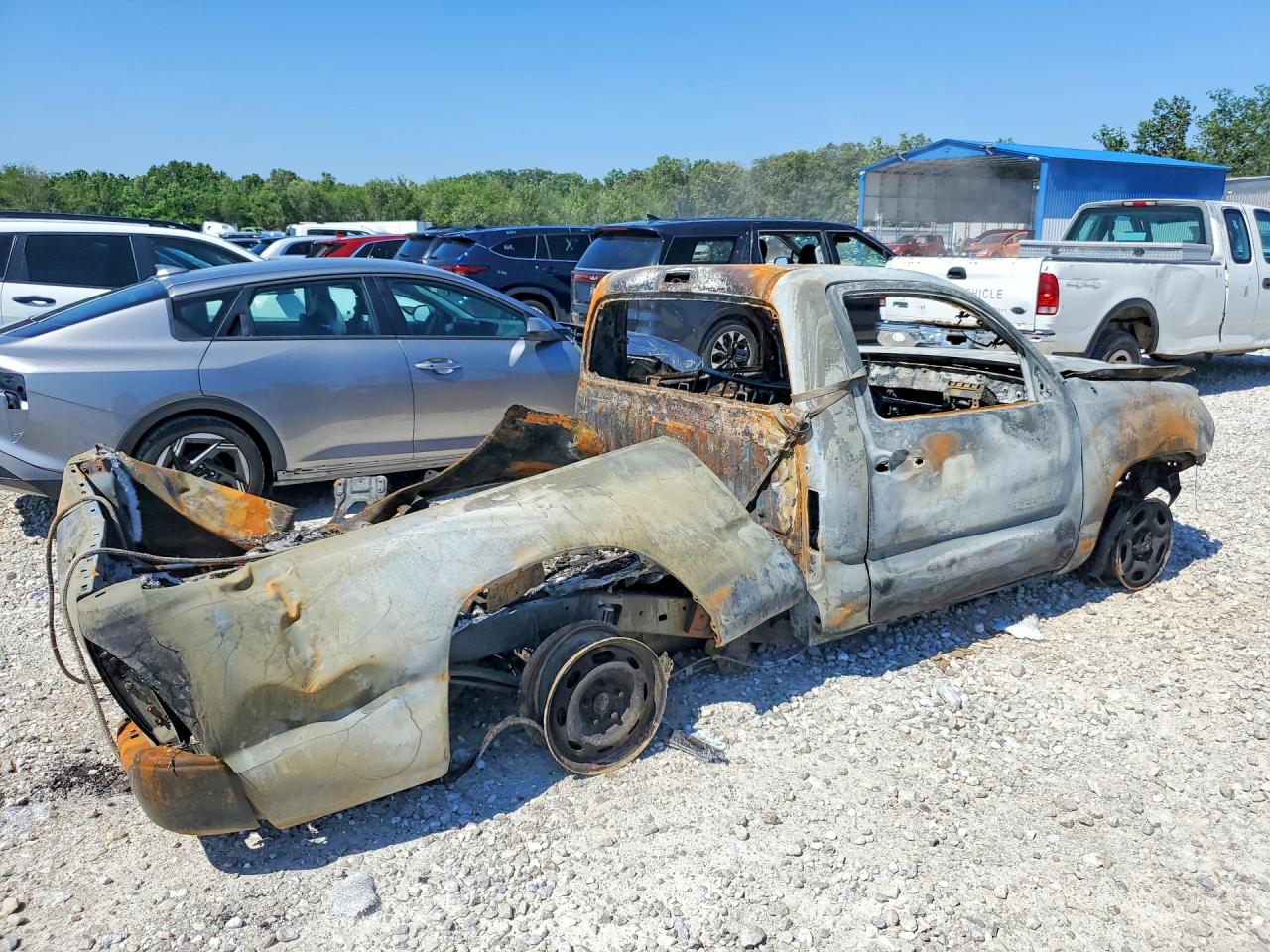 2009 Toyota Tacoma Base Burn vin: 5TENX22N69Z604560
