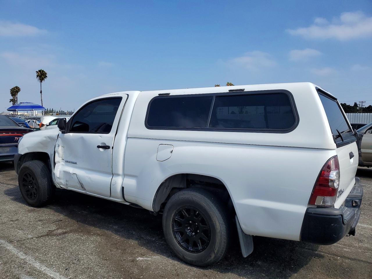 2009 Toyota Tacoma Base White vin: 5TENX22N69Z637526