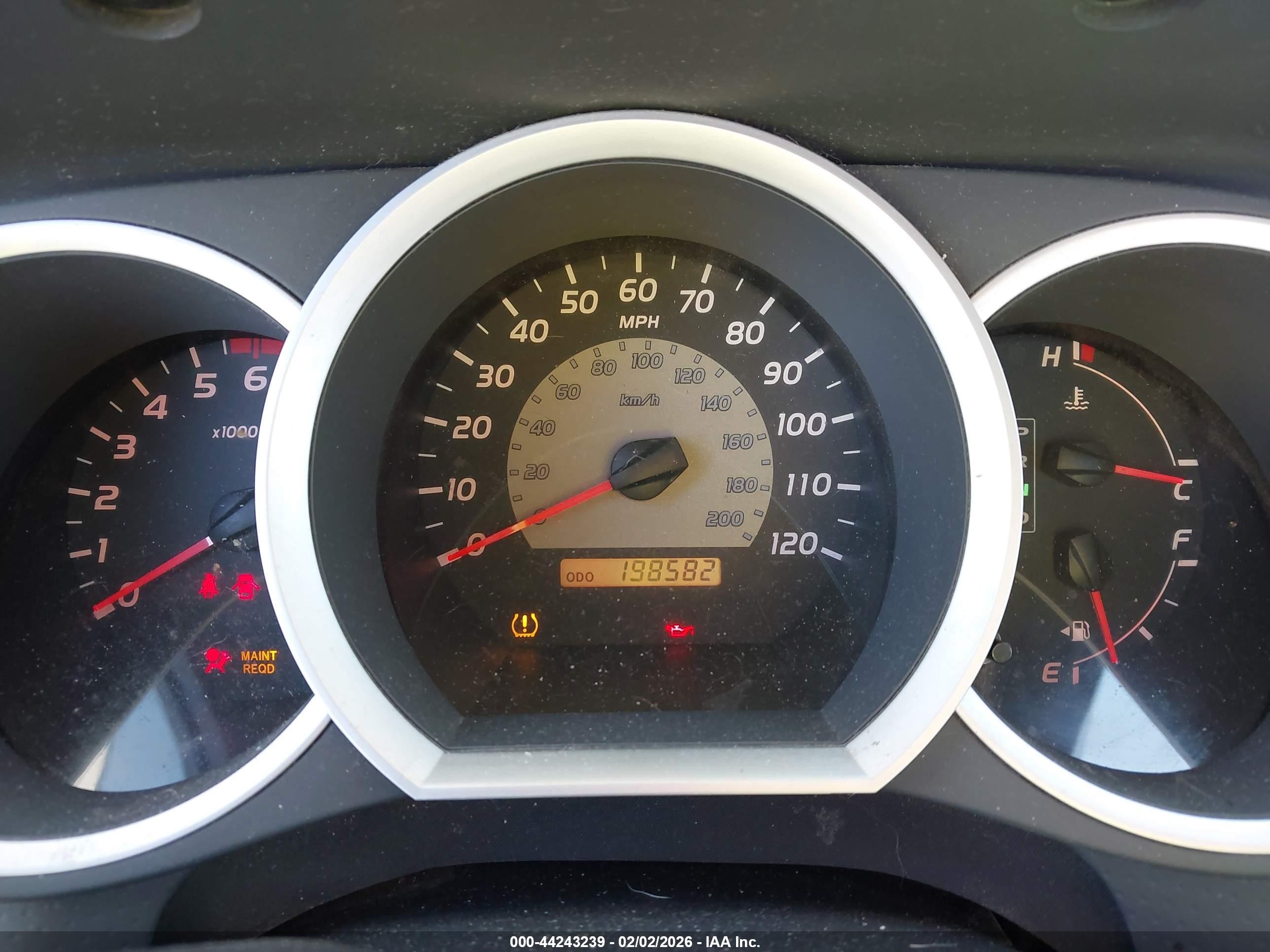 2006 Toyota Tacoma White vin: 5TENX22N76Z309317