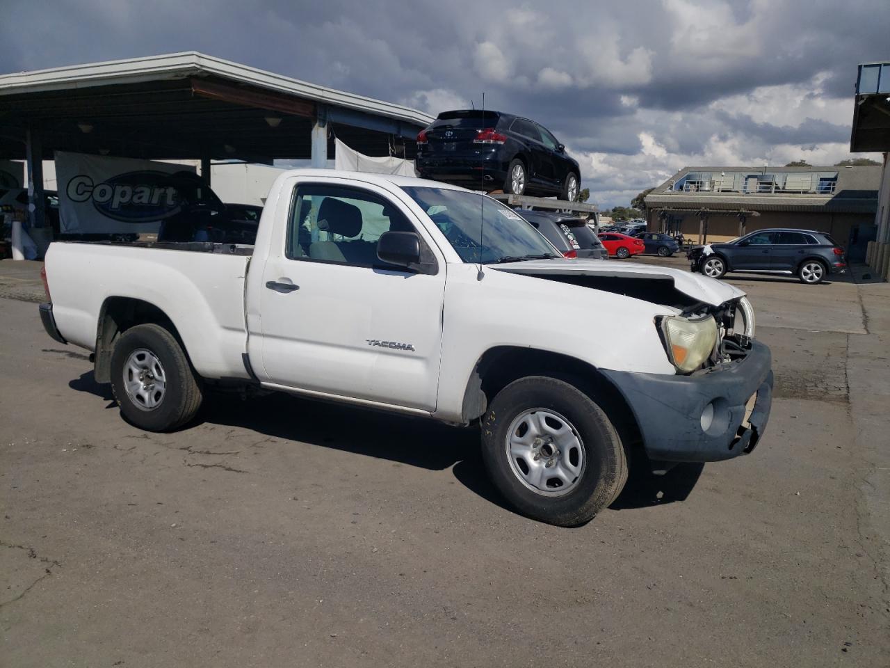 2008 Toyota Tacoma Белый vin: 5TENX22N78Z484654