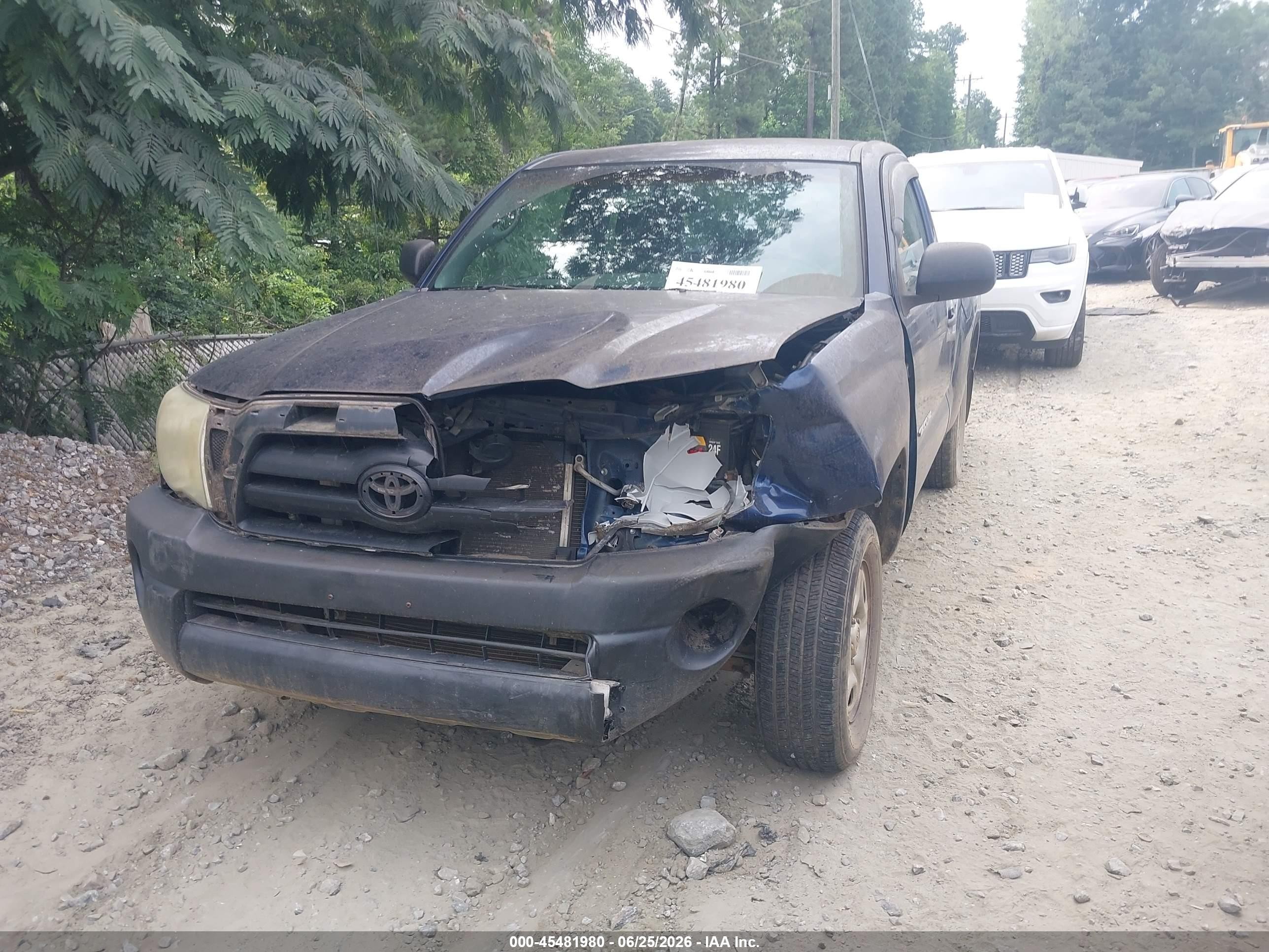 2005 Toyota Tacoma   Blue vin: 5TENX22N85Z034023