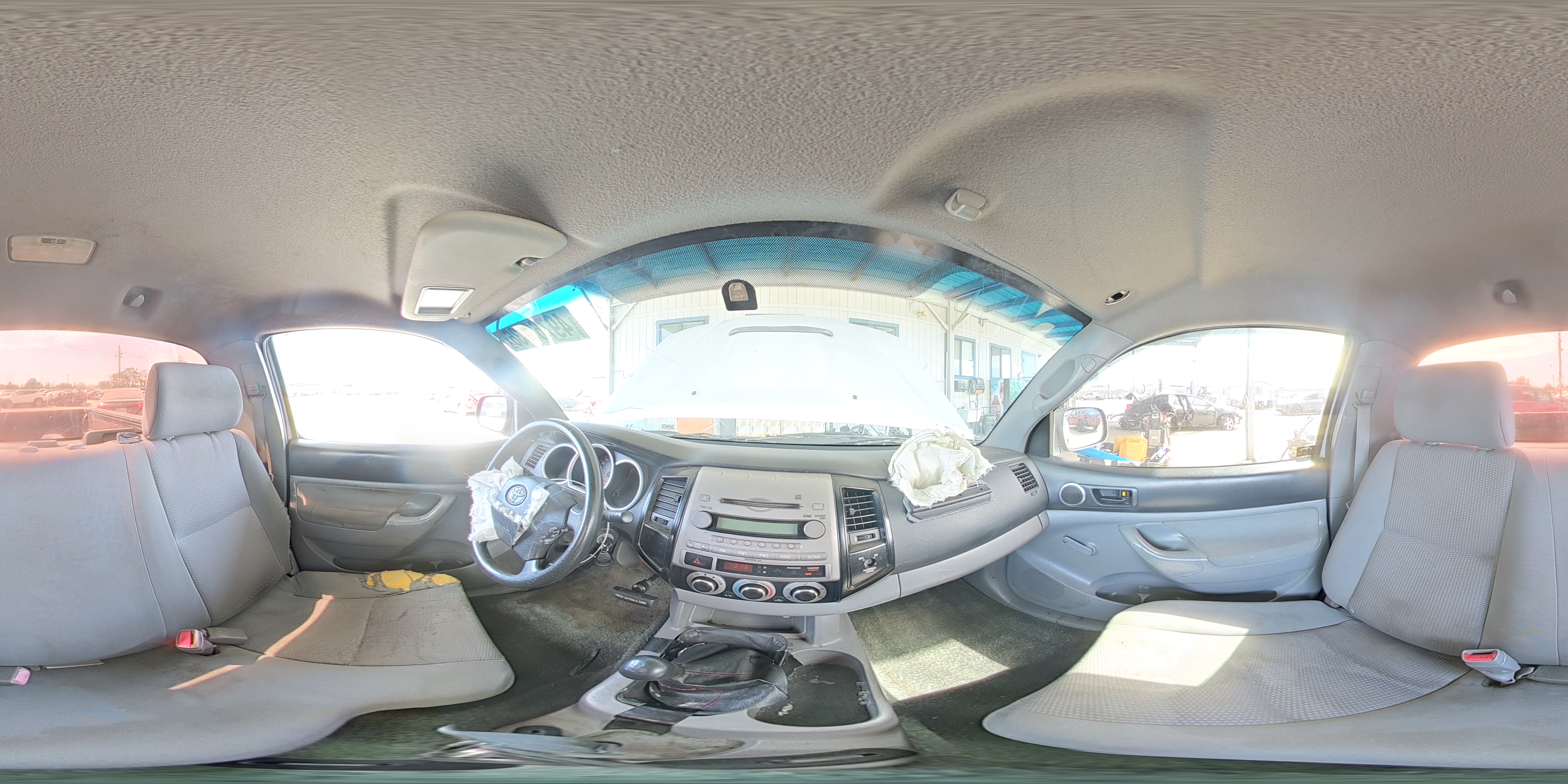 2005 Toyota Tacoma Base Silver vin: 5TENX22N85Z114034