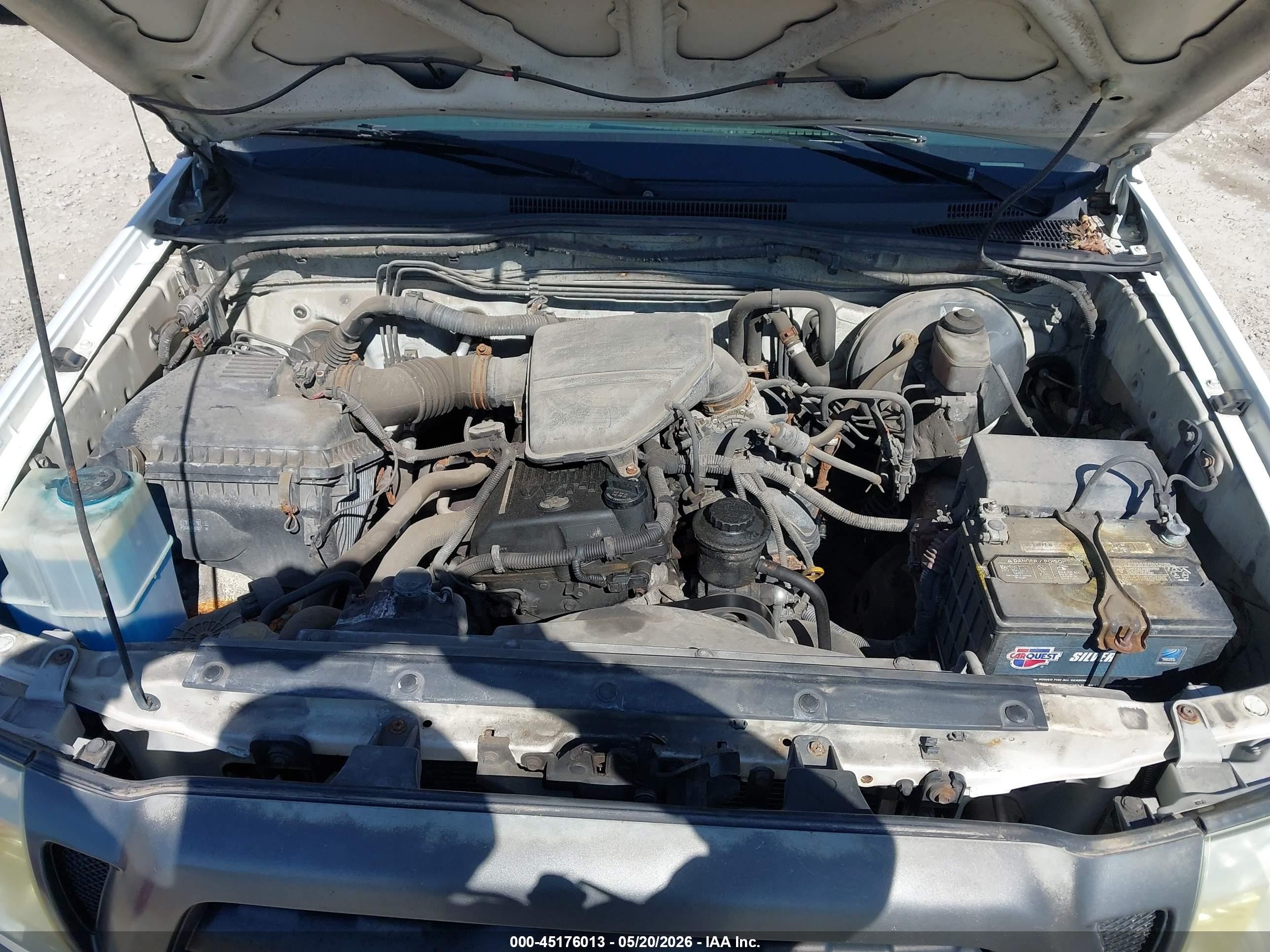 2007 Toyota Tacoma   White vin: 5TENX22N87Z461382