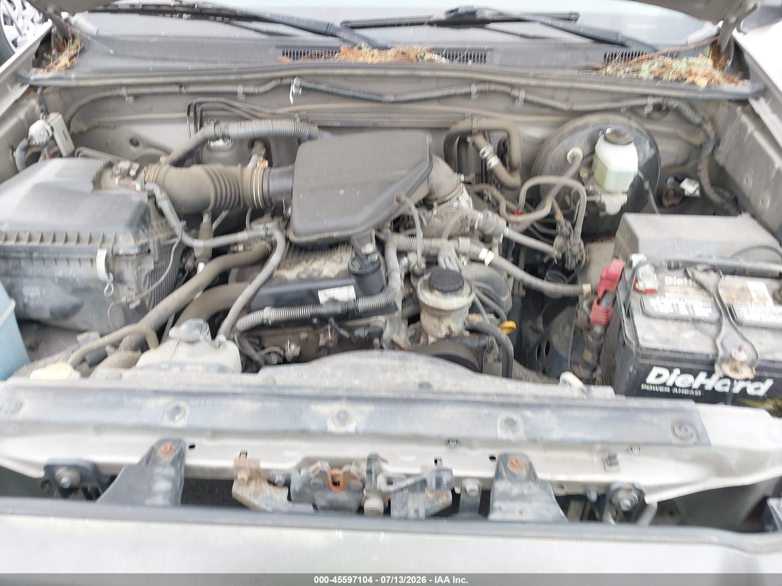 2008 Toyota Tacoma   Gold vin: 5TENX22N88Z490124