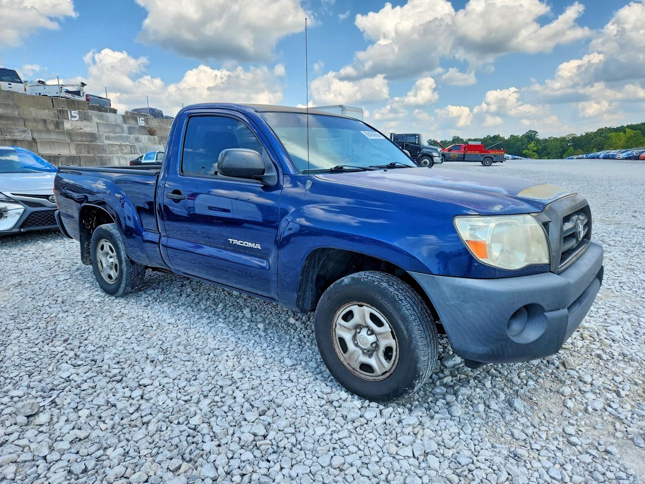 2006 Toyota Tacoma Base Синий vin: 5TENX22N96Z231817