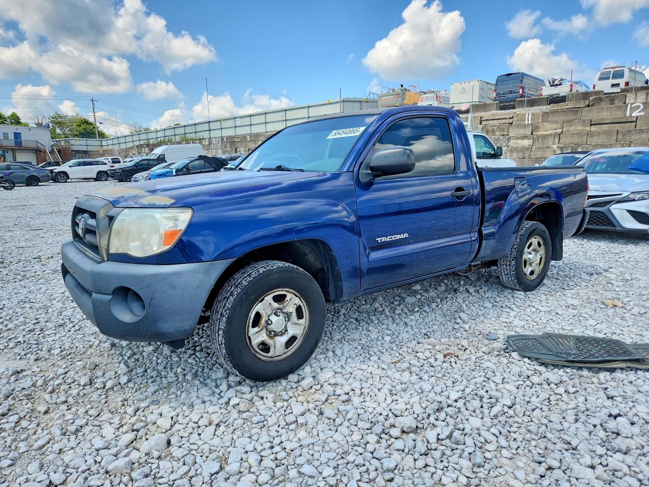 2006 Toyota Tacoma Base Синий vin: 5TENX22N96Z231817