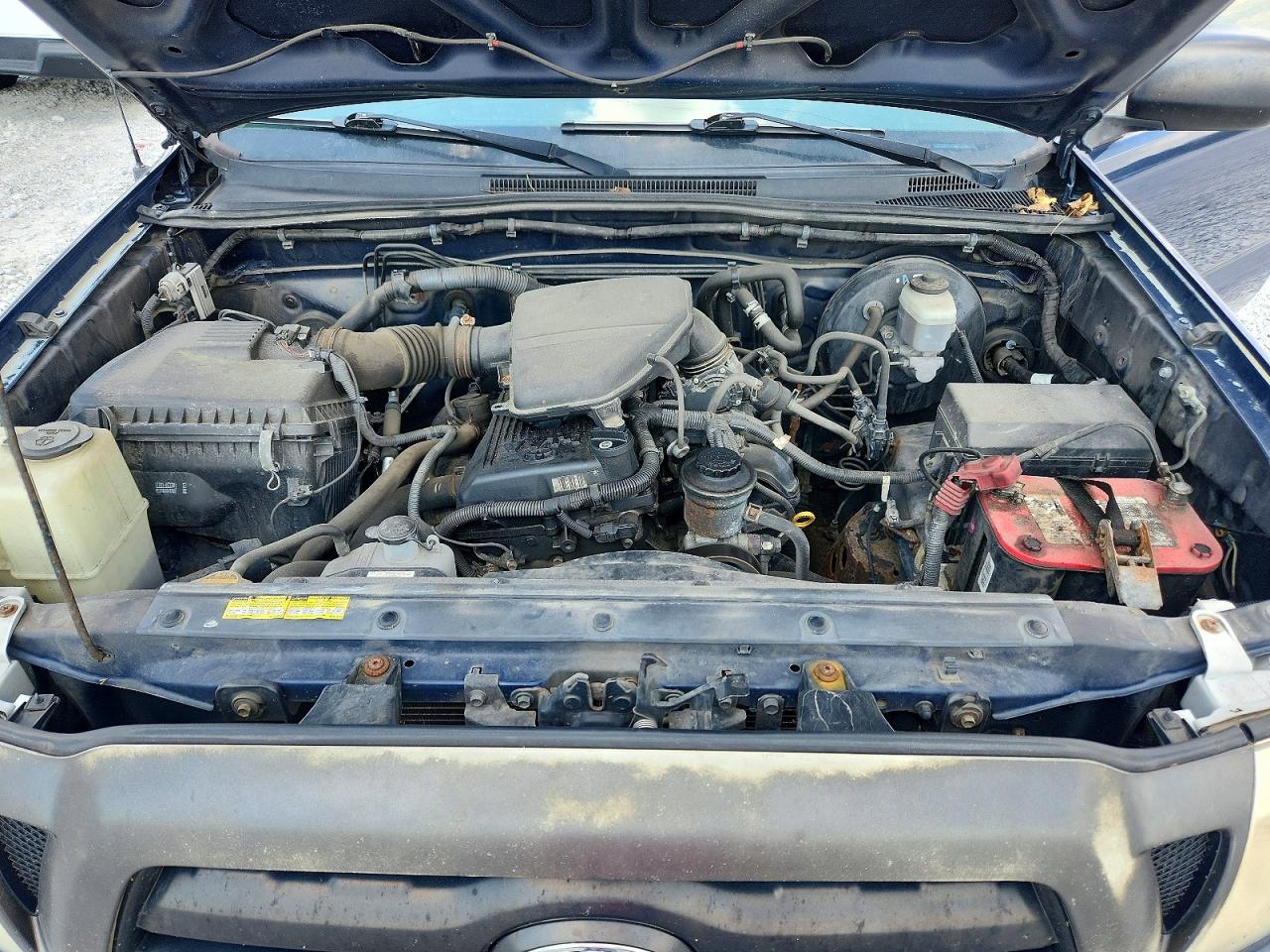 2006 Toyota Tacoma Base Синий vin: 5TENX22N96Z231817