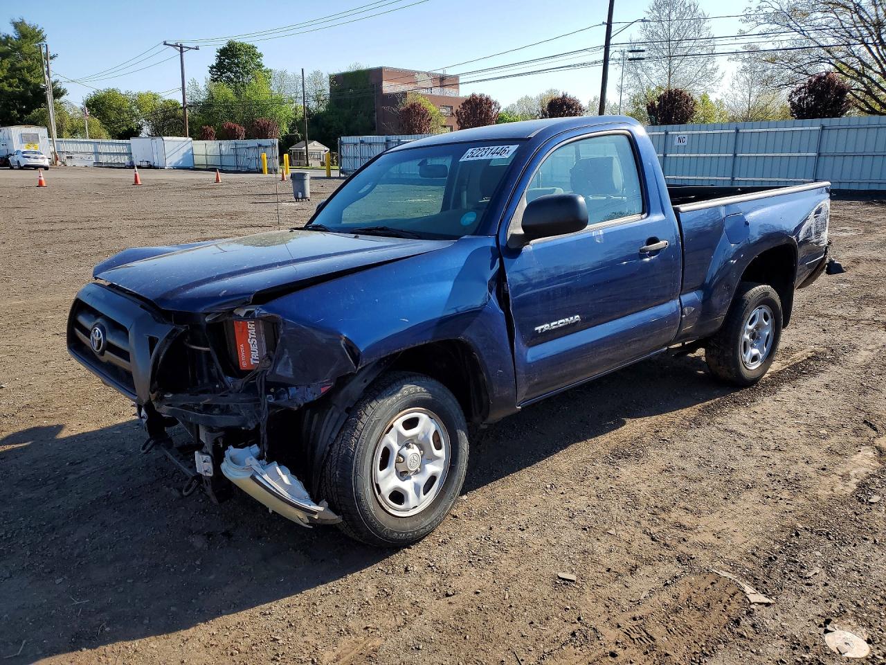 2006 Toyota Tacoma Base Blue vin: 5TENX22N96Z282007
