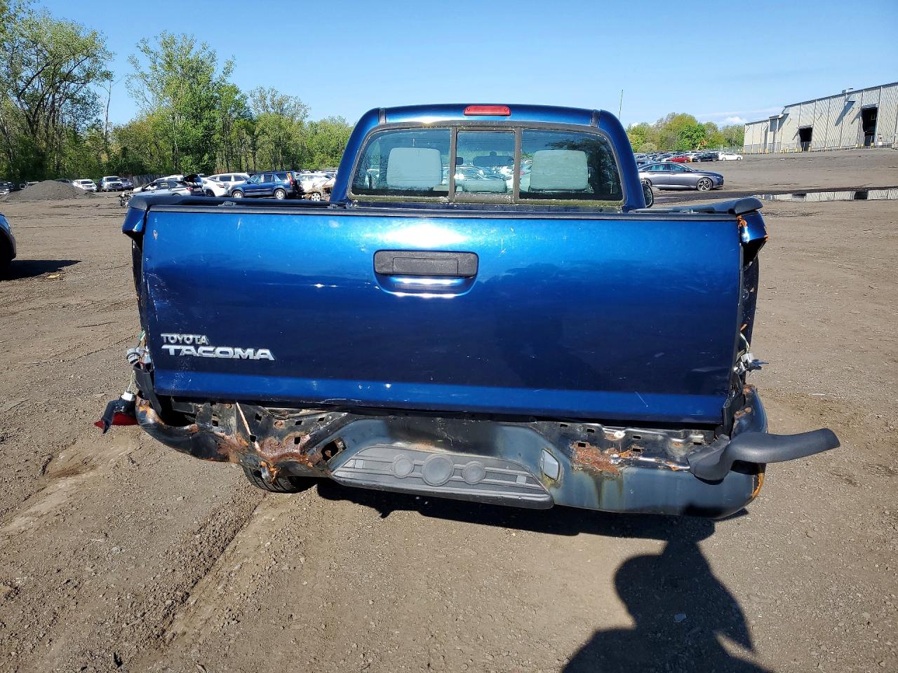 2006 Toyota Tacoma Base Blue vin: 5TENX22N96Z282007