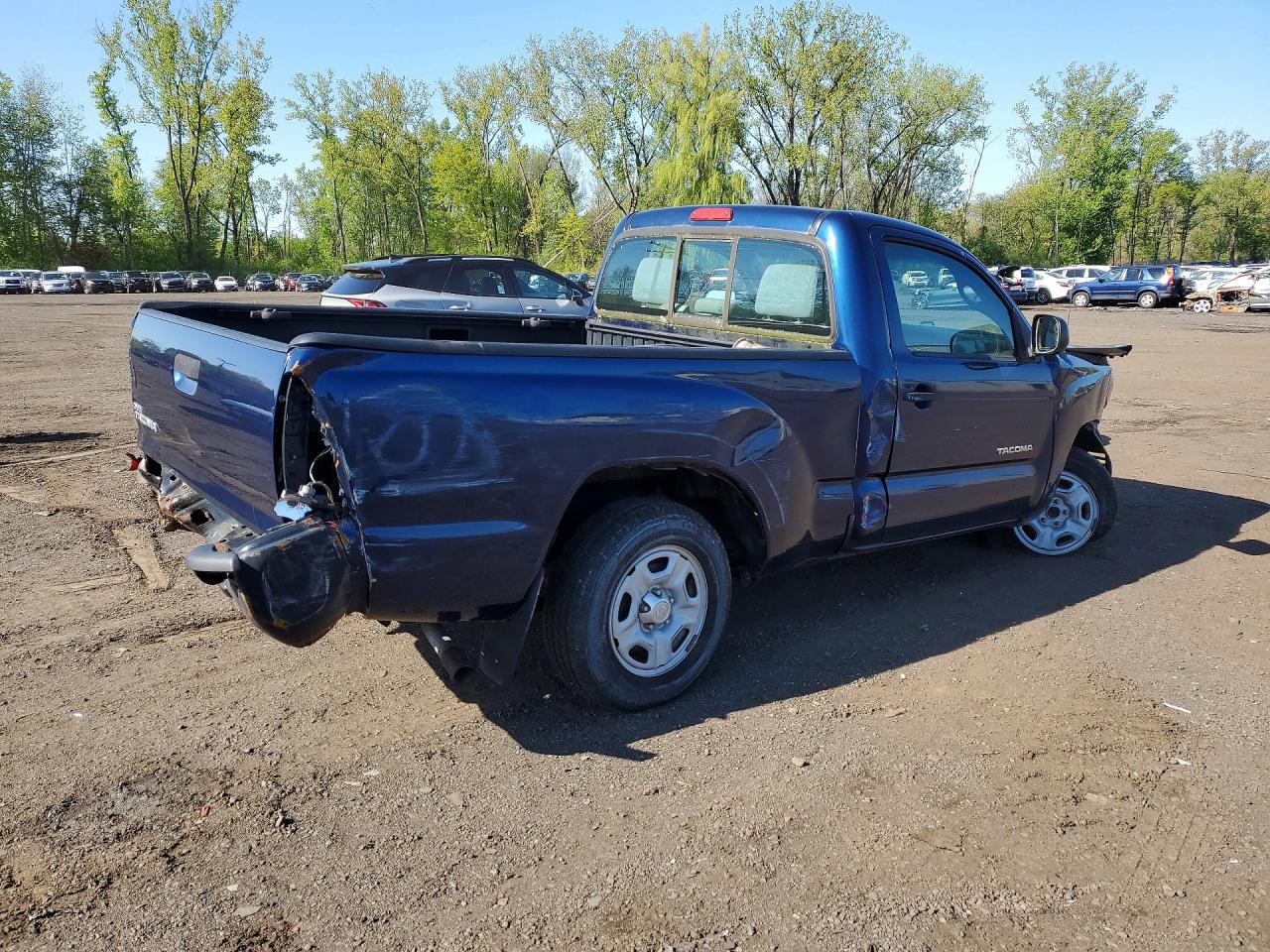 2006 Toyota Tacoma Base Blue vin: 5TENX22N96Z282007
