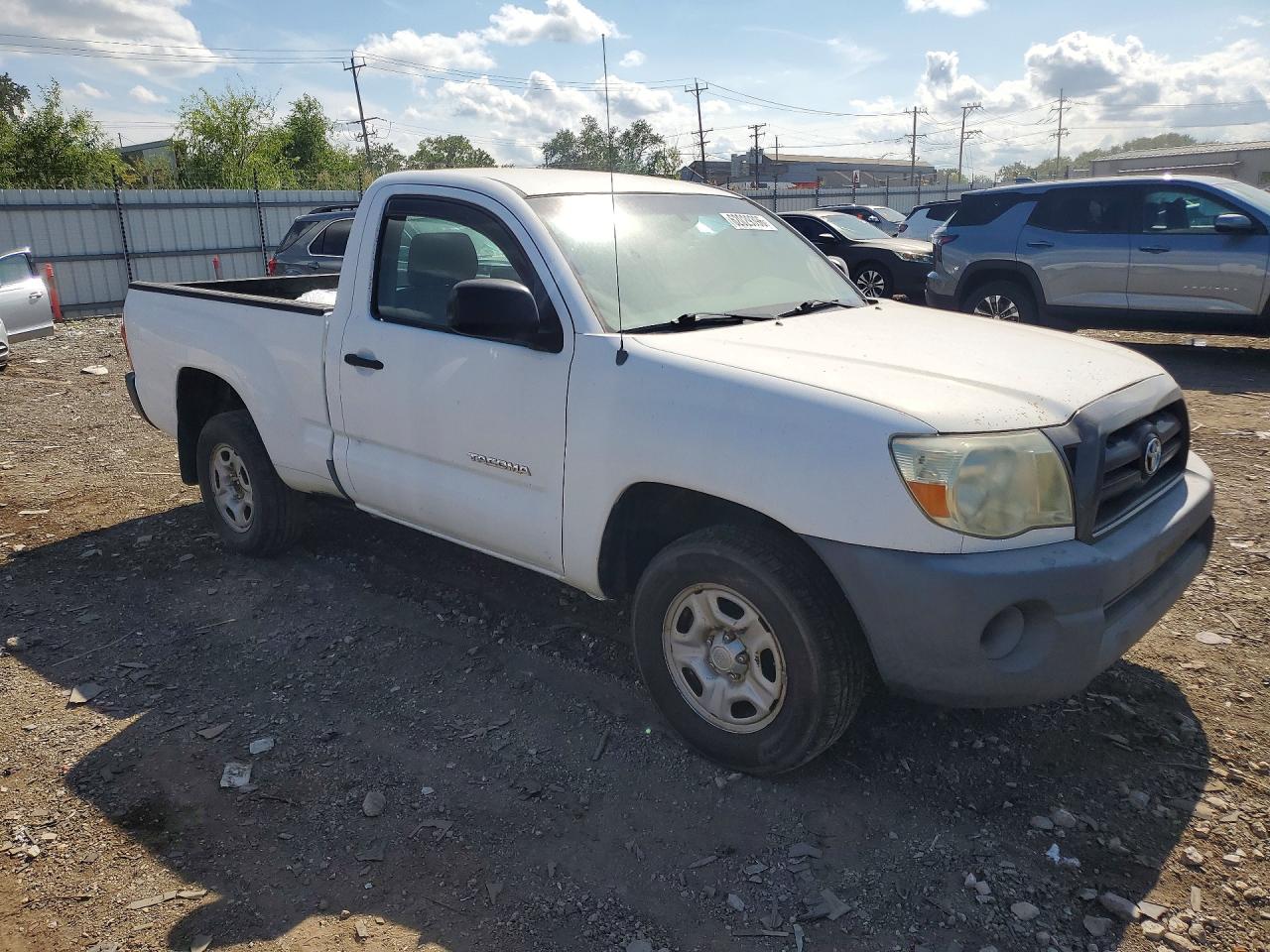 2007 Toyota Tacoma Base Белый vin: 5TENX22N97Z334513