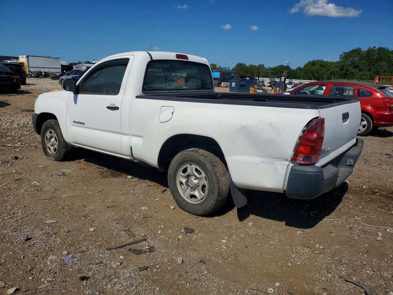 2007 Toyota Tacoma Base Белый vin: 5TENX22N97Z334513
