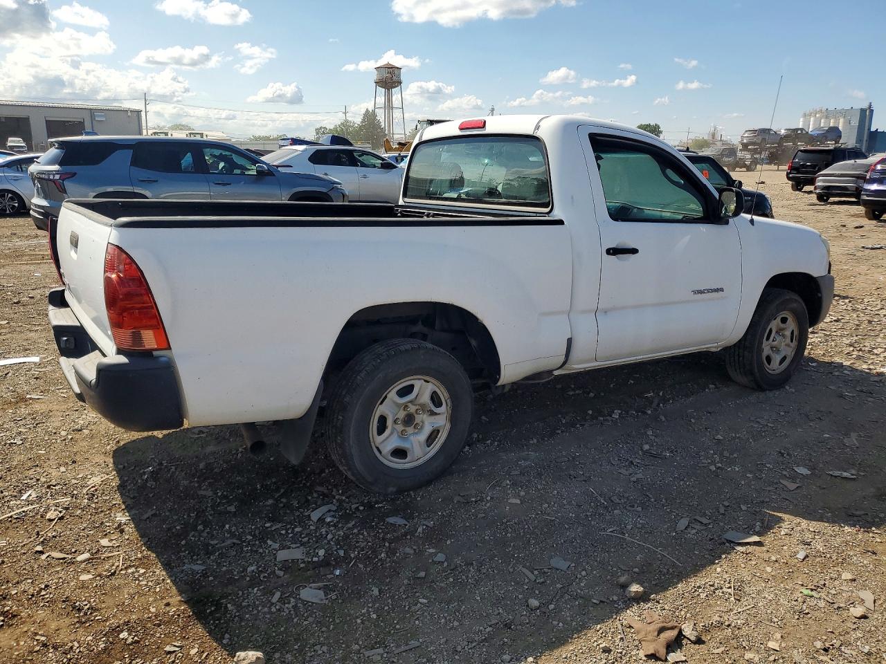 2007 Toyota Tacoma Base Белый vin: 5TENX22N97Z334513