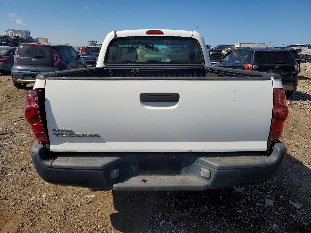 2007 Toyota Tacoma Base Белый vin: 5TENX22N97Z334513
