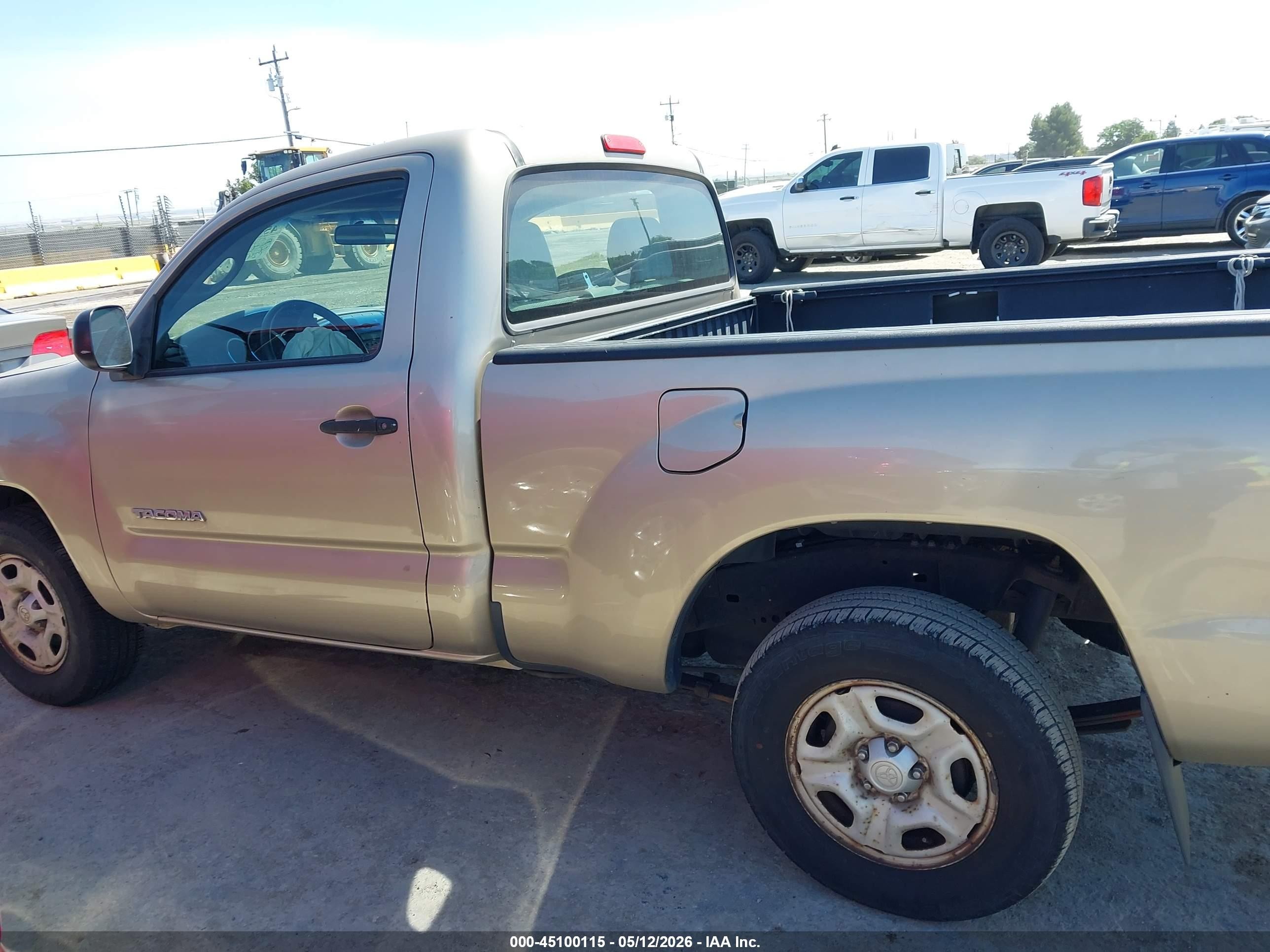 2007 Toyota Tacoma   Brown vin: 5TENX22N97Z411249
