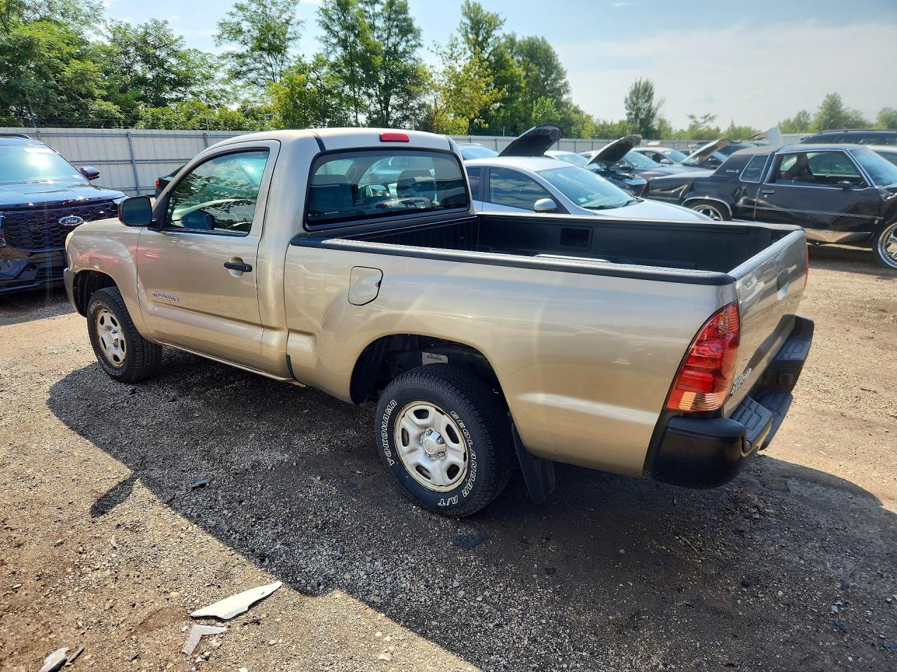 2007 Toyota Tacoma Base Tan vin: 5TENX22N97Z419478