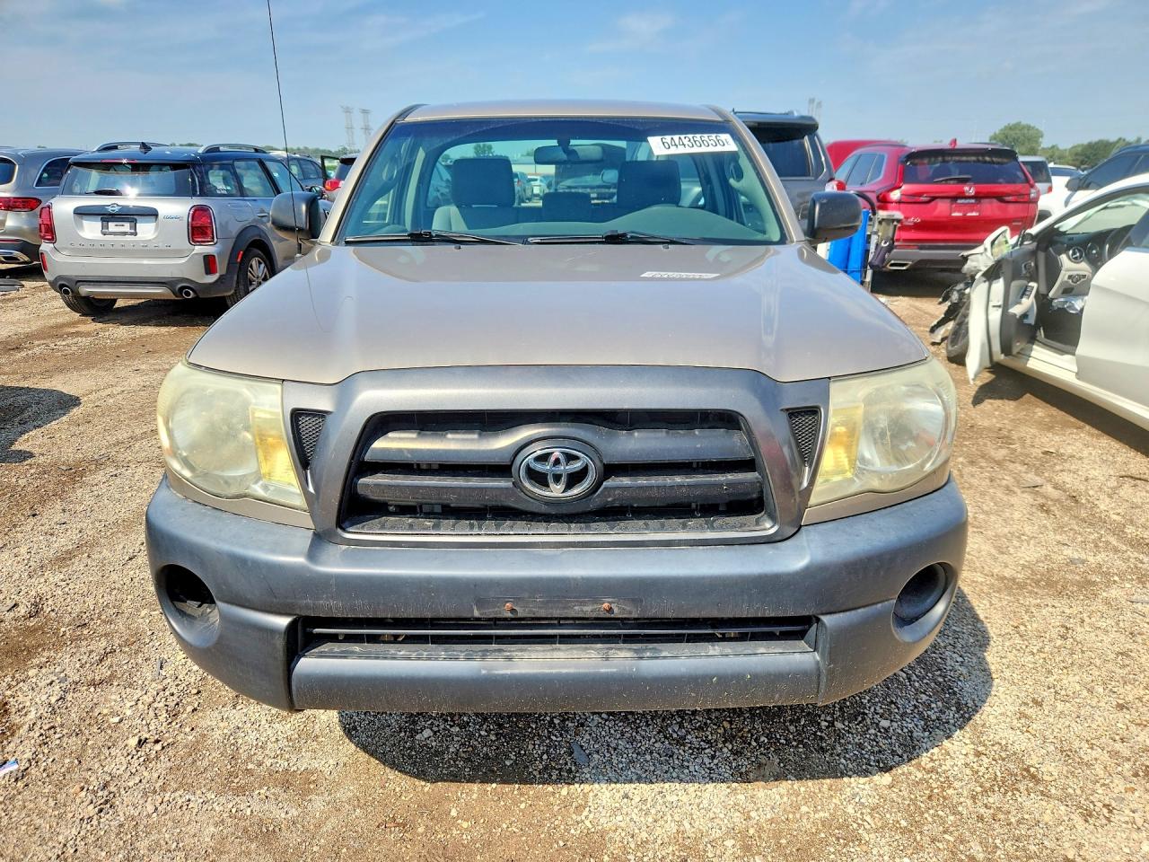 2007 Toyota Tacoma Base Tan vin: 5TENX22N97Z419478