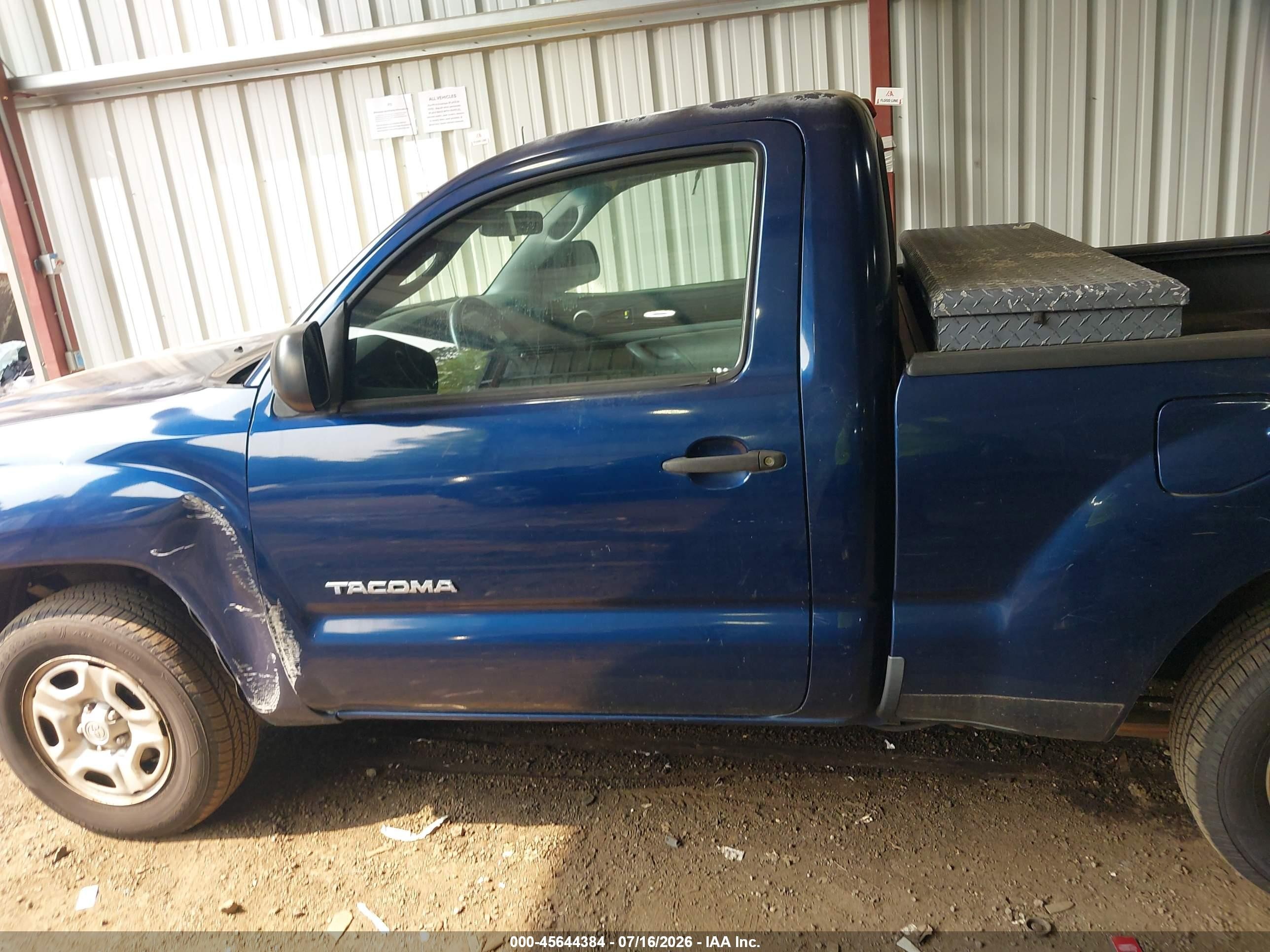 2006 Toyota Tacoma   Blue vin: 5TENX22NX6Z296126