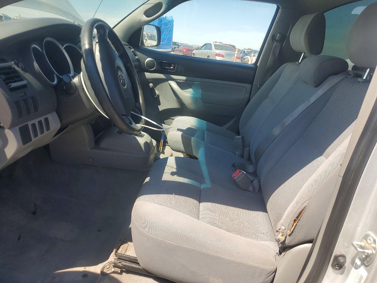 2008 Toyota Tacoma Base Silver vin: 5TENX22NX8Z522216