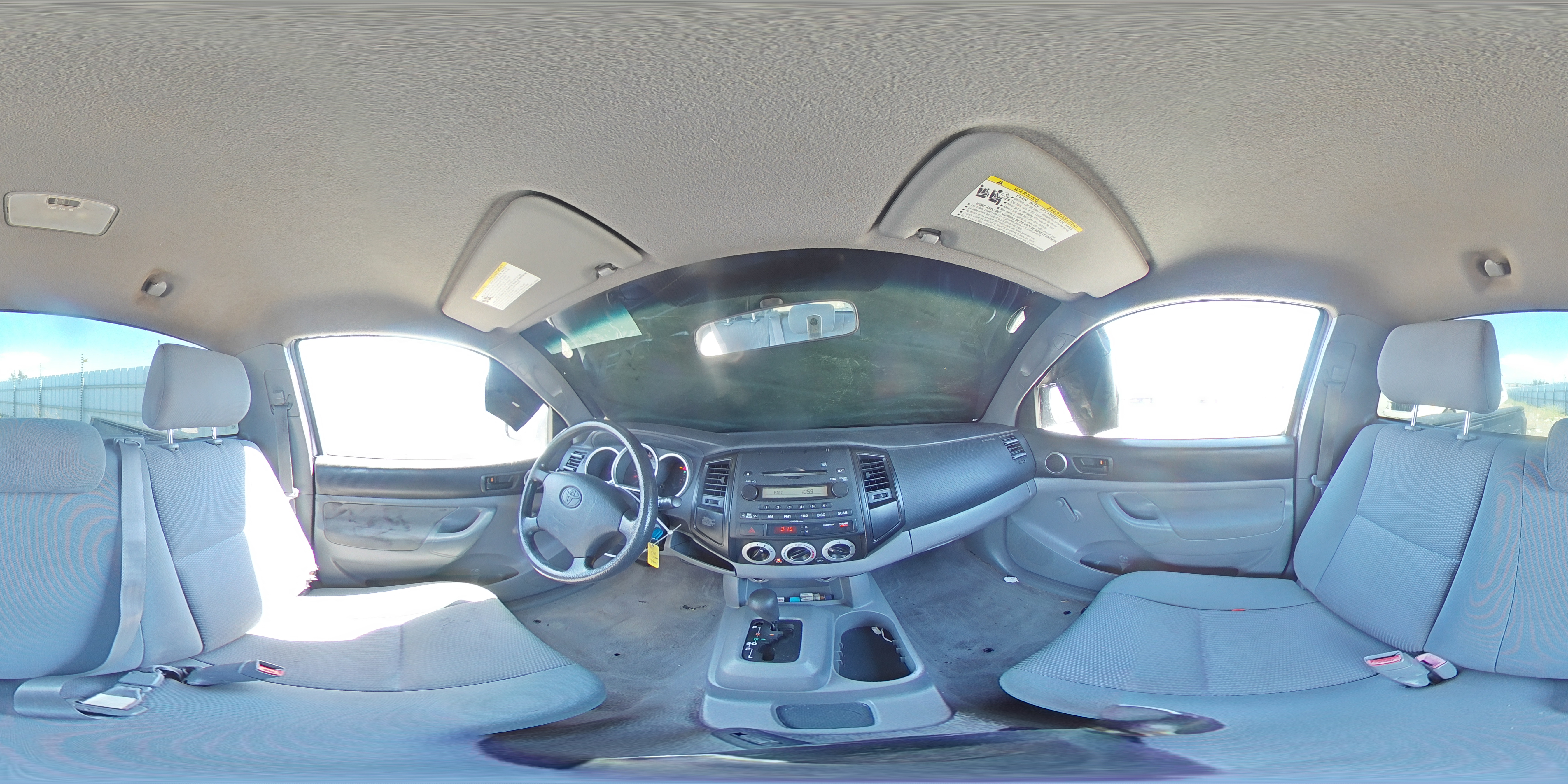 2008 Toyota Tacoma Base Silver vin: 5TENX22NX8Z522216