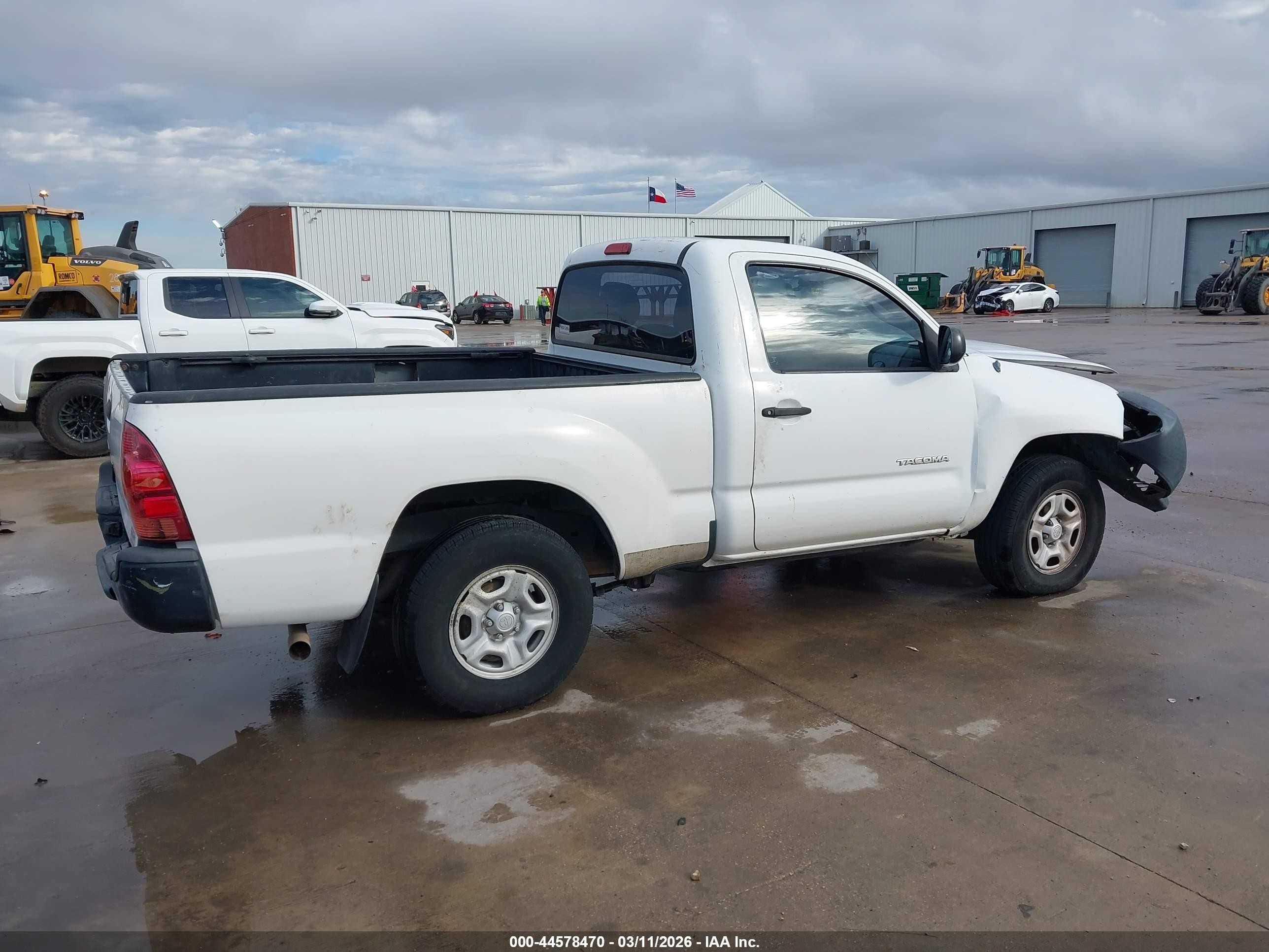 2008 Toyota Tacoma   Белый vin: 5TENX22NX8Z589835
