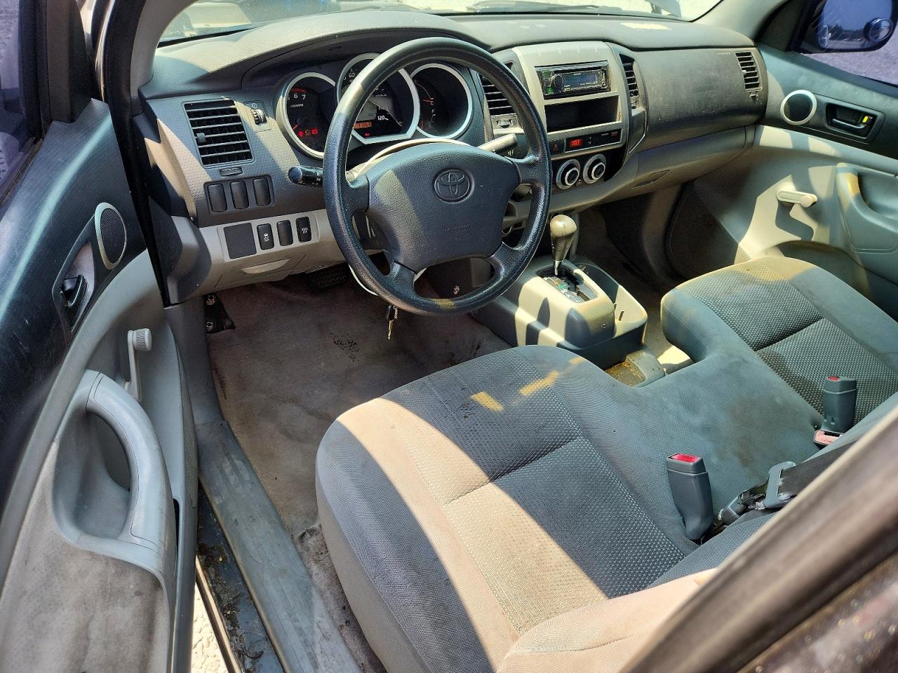 2009 Toyota Tacoma Base Серый vin: 5TENX22NX9Z638839