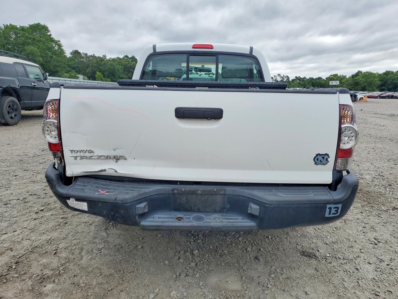 2009 Toyota Tacoma Base Белый vin: 5TENX22NX9Z648366