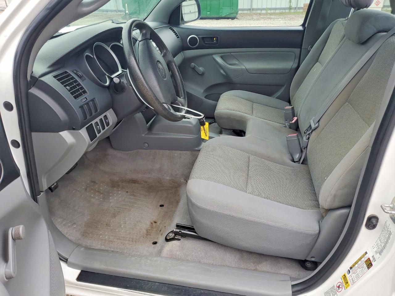 2009 Toyota Tacoma Base Белый vin: 5TENX22NX9Z648366