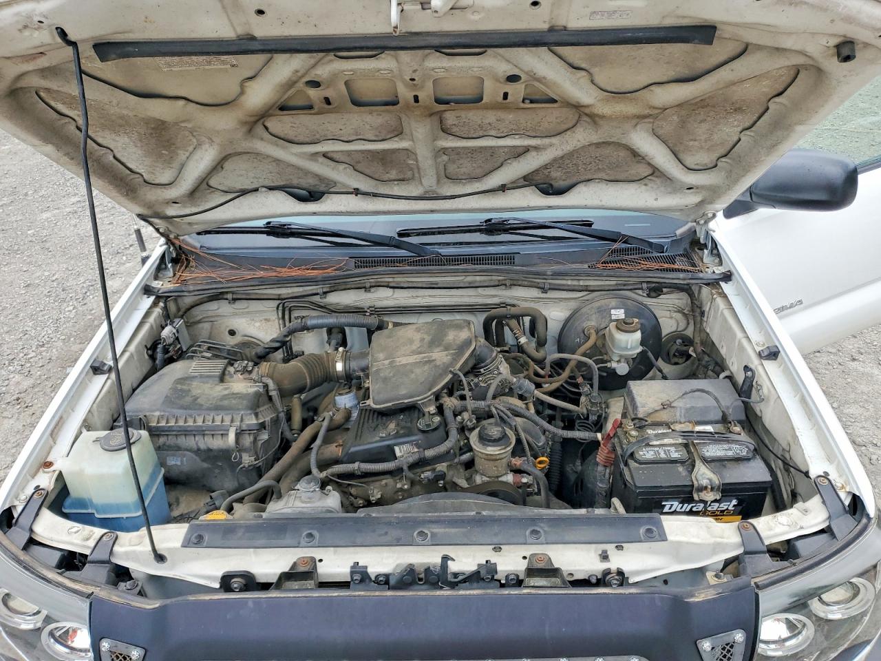 2009 Toyota Tacoma Base Белый vin: 5TENX22NX9Z648366