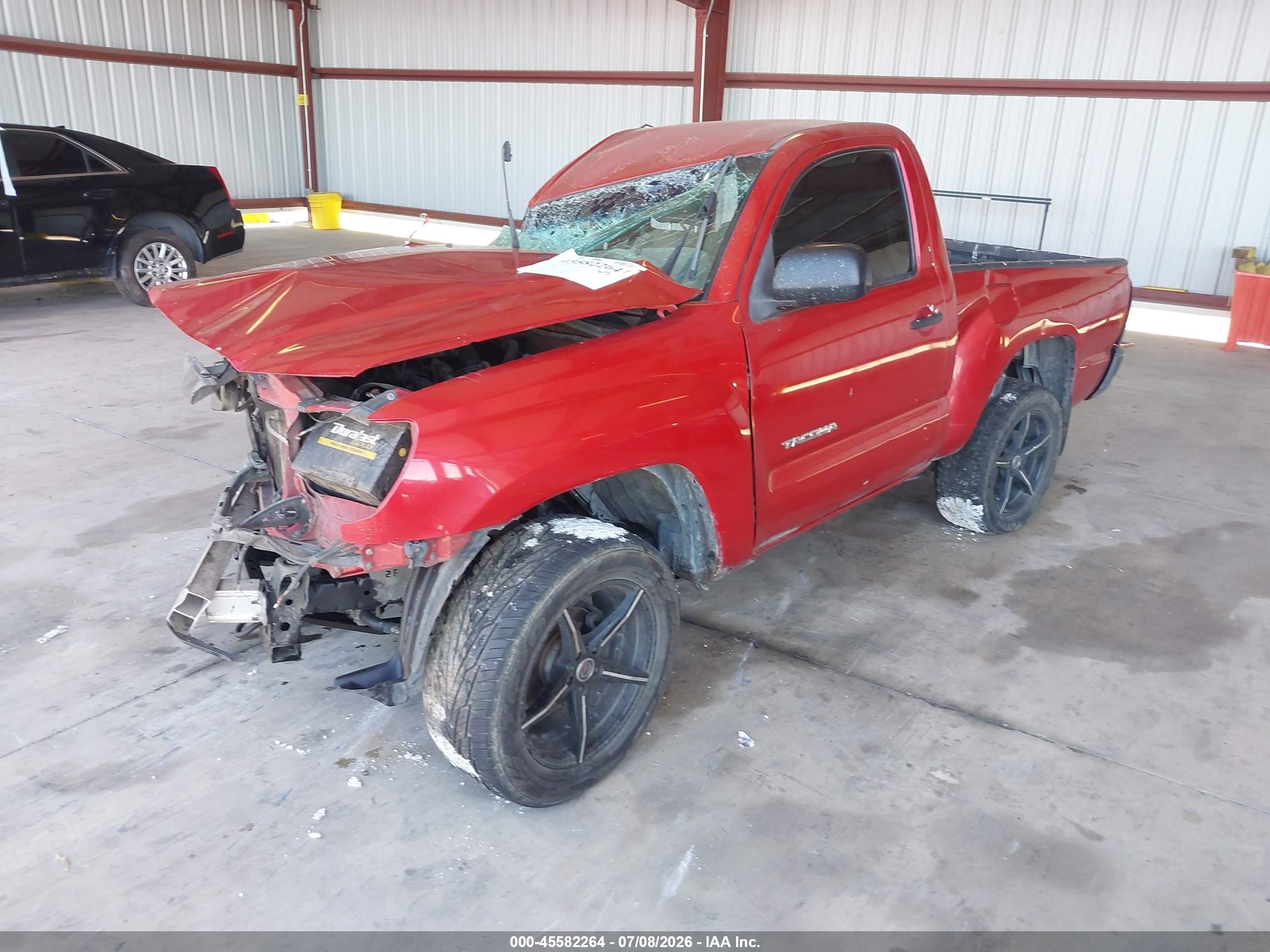 2010 Toyota Tacoma   Red vin: 5TENX4CN2AZ733099