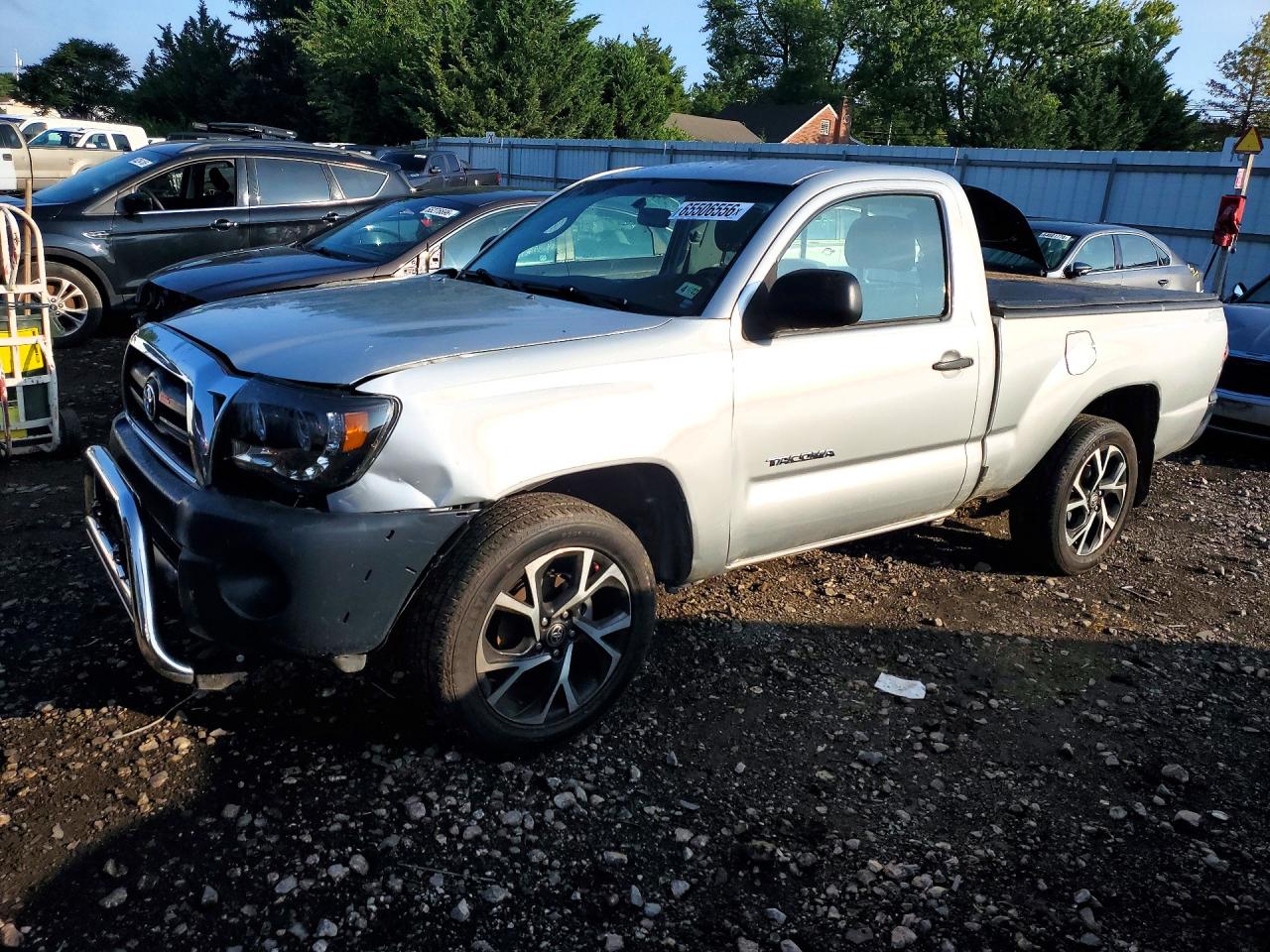 2010 Toyota Tacoma Base Gray vin: 5TENX4CN8AZ715061