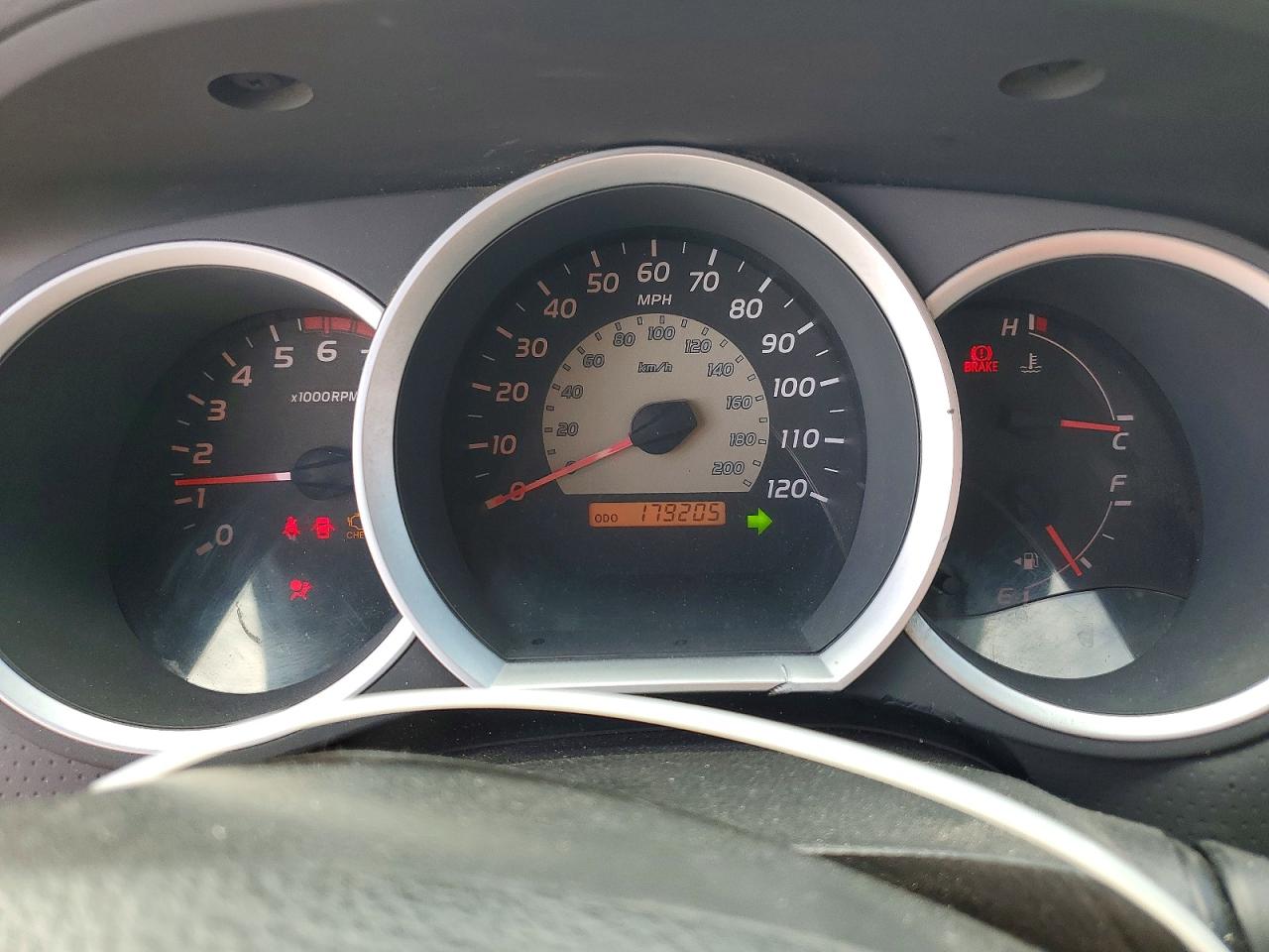 2005 Toyota Tacoma Prerunner Red vin: 5TENX62N55Z098298