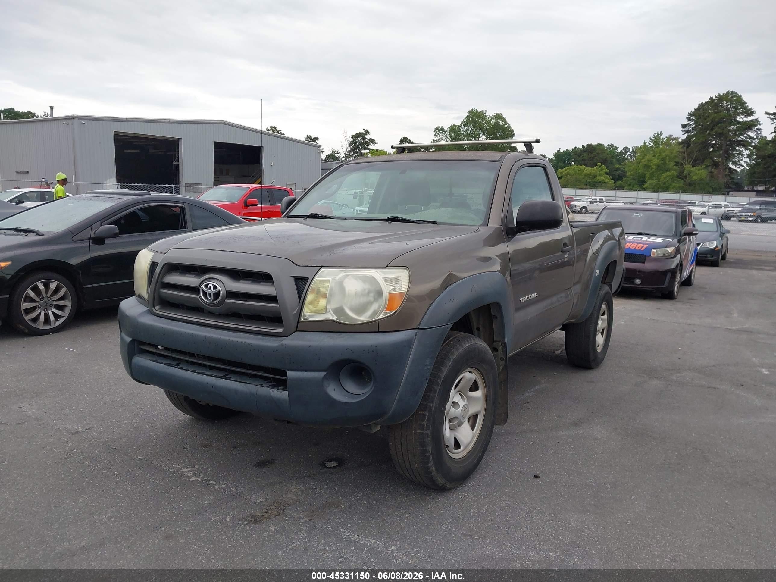 2009 Toyota Tacoma Prerunner Коричневый vin: 5TENX62N69Z628011