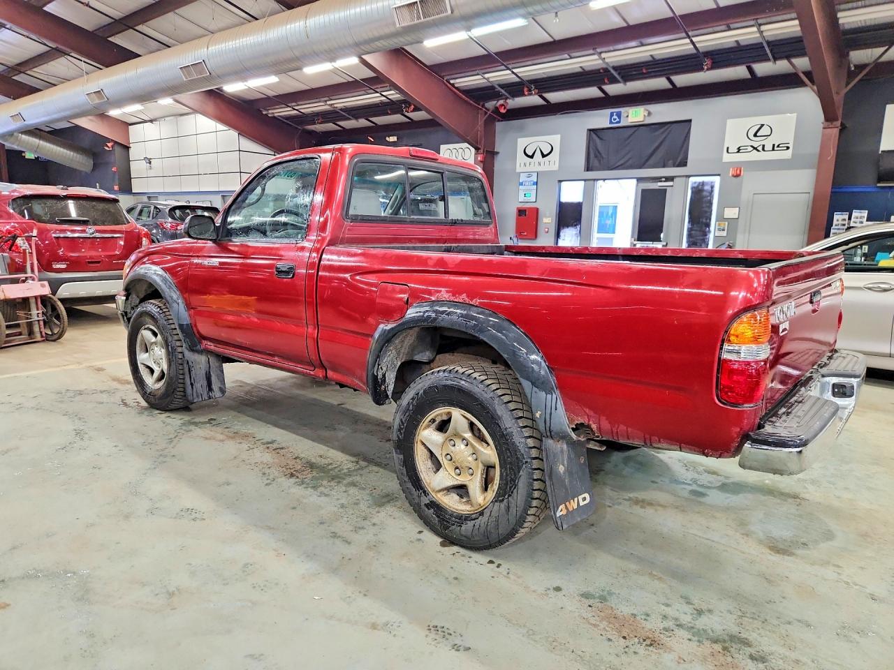 2003 Toyota Tacoma Base Red vin: 5TEPM62N23Z274187