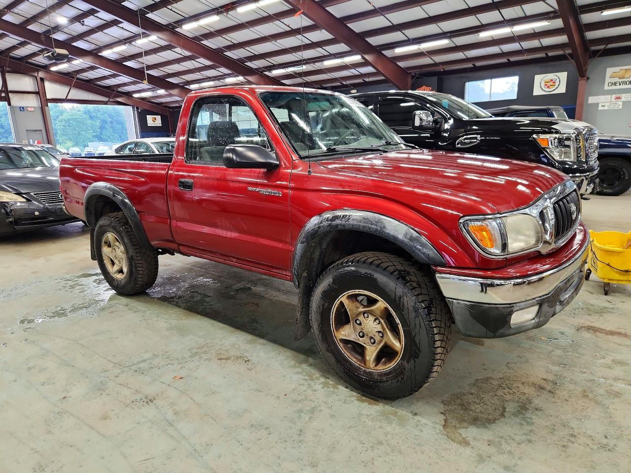 2003 Toyota Tacoma Base Red vin: 5TEPM62N23Z274187