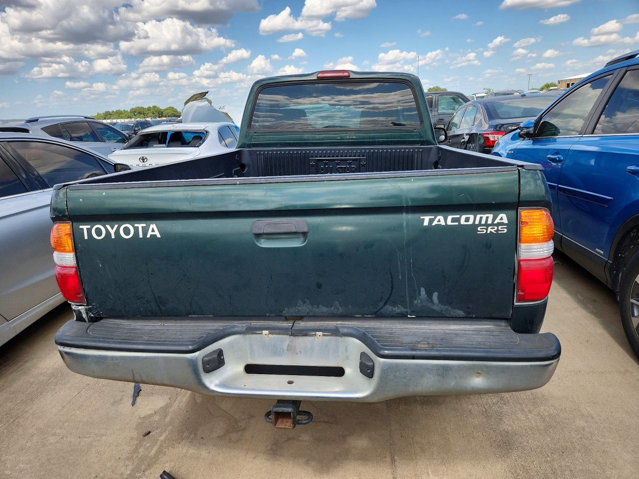 2003 Toyota Tacoma Base Green vin: 5TEPM62N23Z289675