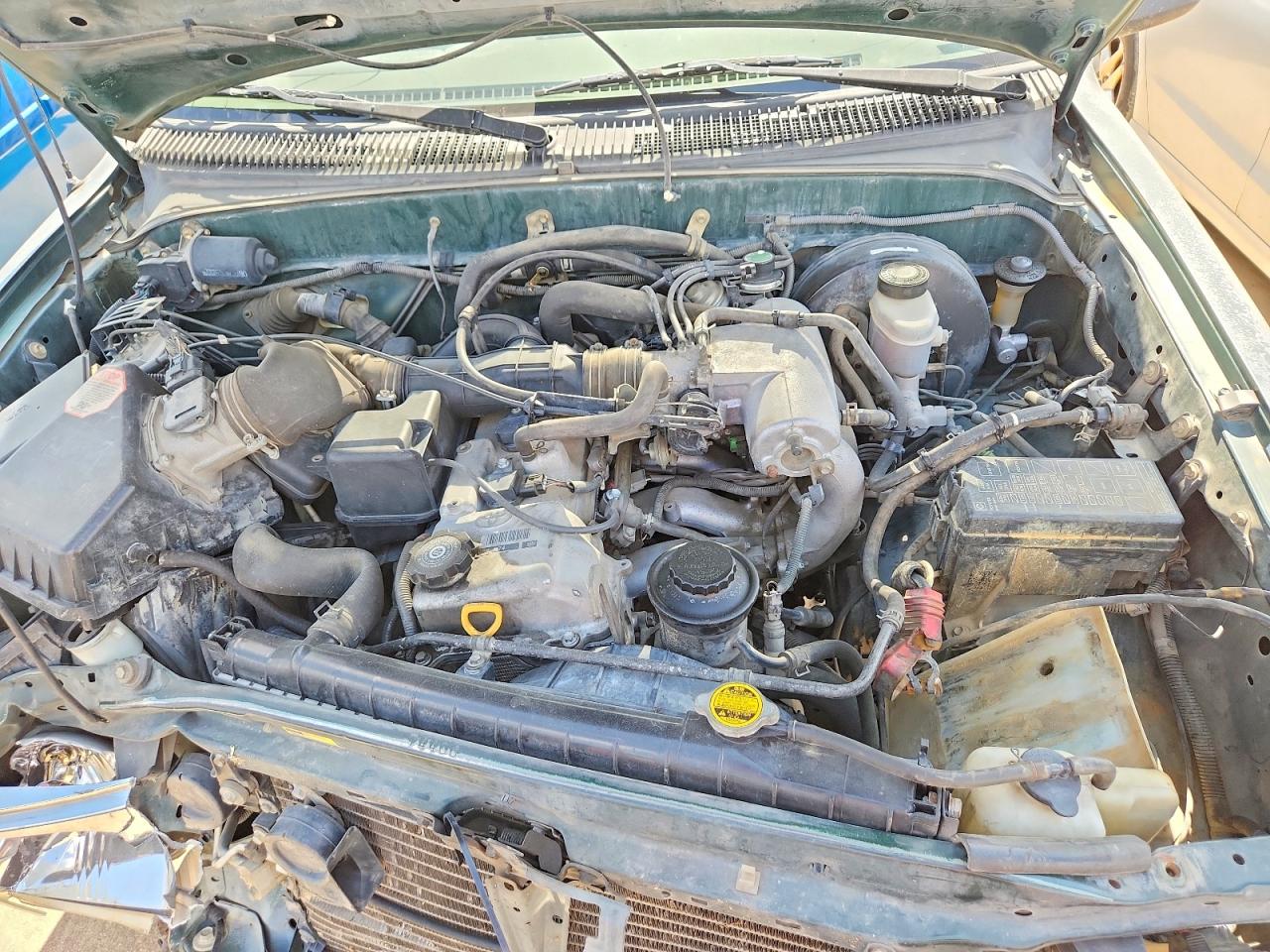 2003 Toyota Tacoma Base Green vin: 5TEPM62N23Z289675