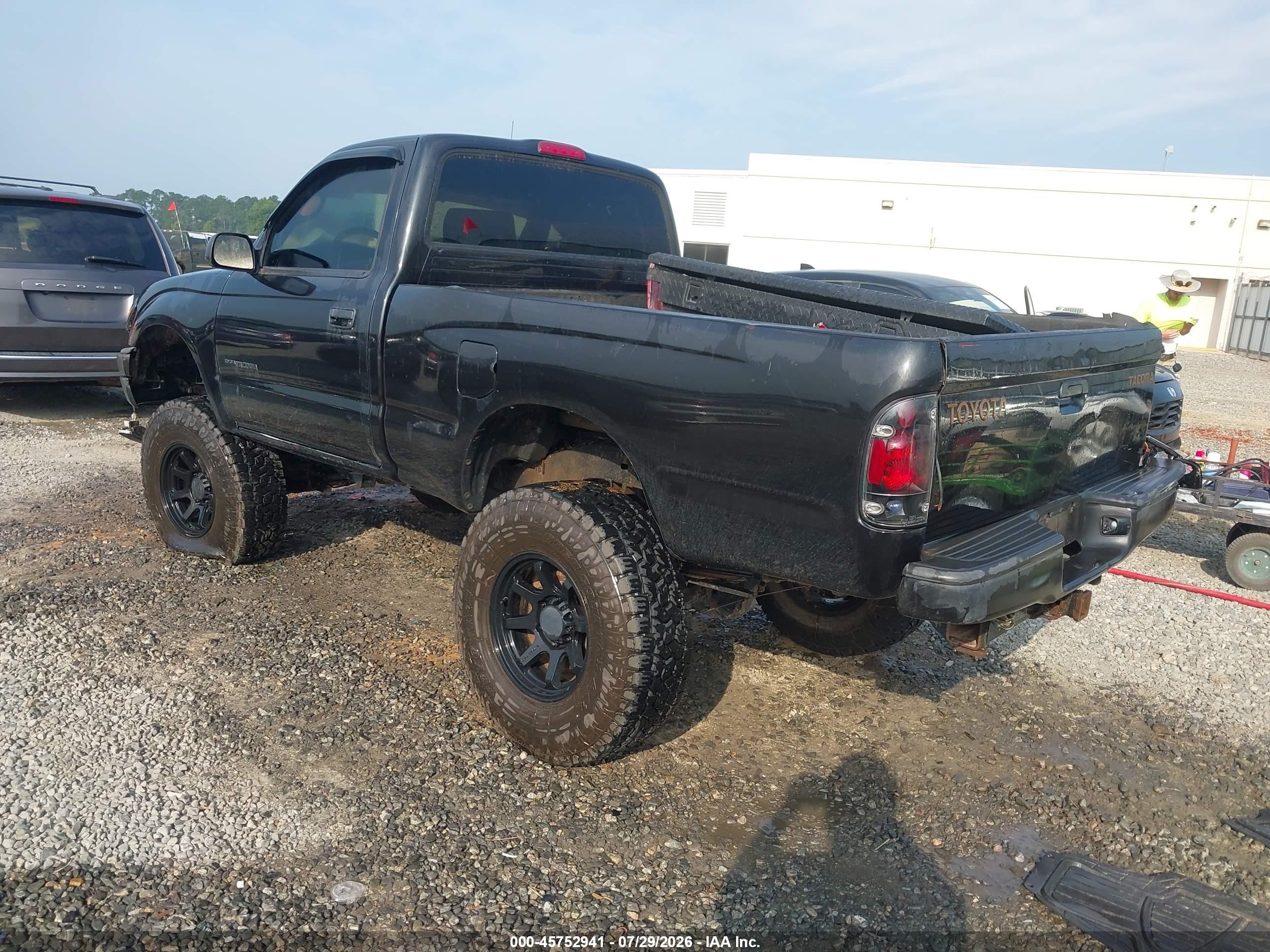 2004 Toyota Tacoma   Black vin: 5TEPM62N24Z379040